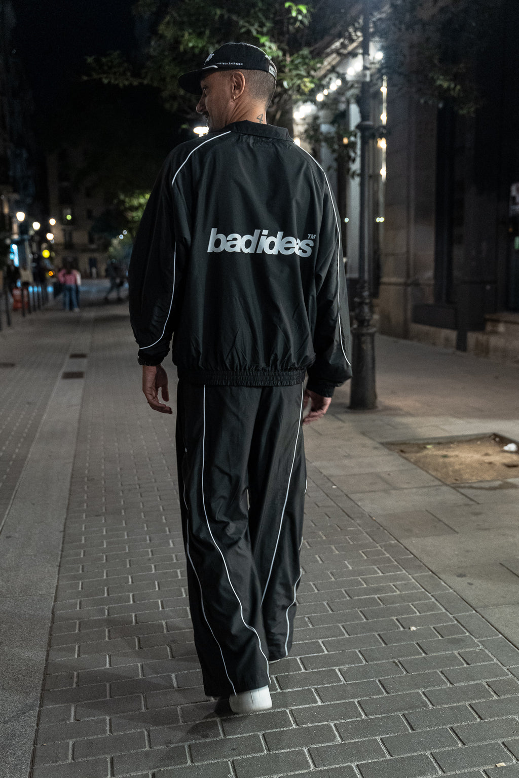 TRACK JACKET | BLACK | BAD IDEAS