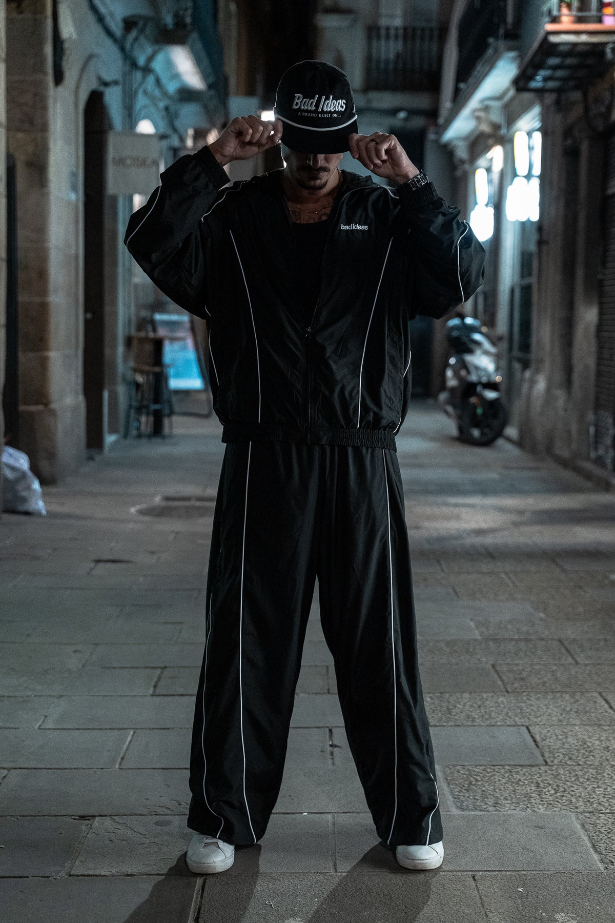 TRACK JACKET | BLACK | BAD IDEAS