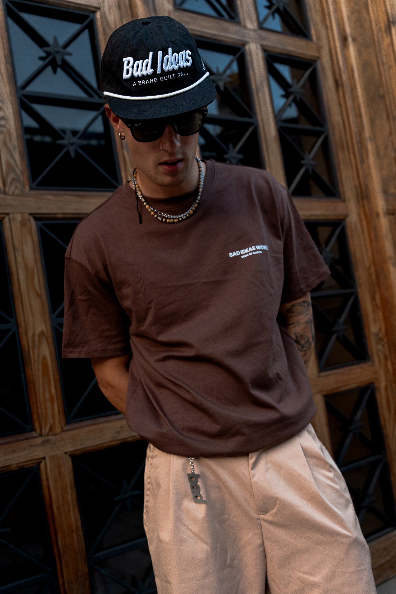 MEN’S | WIDE LEG TAILORED SHORTS | UNION BEIGE