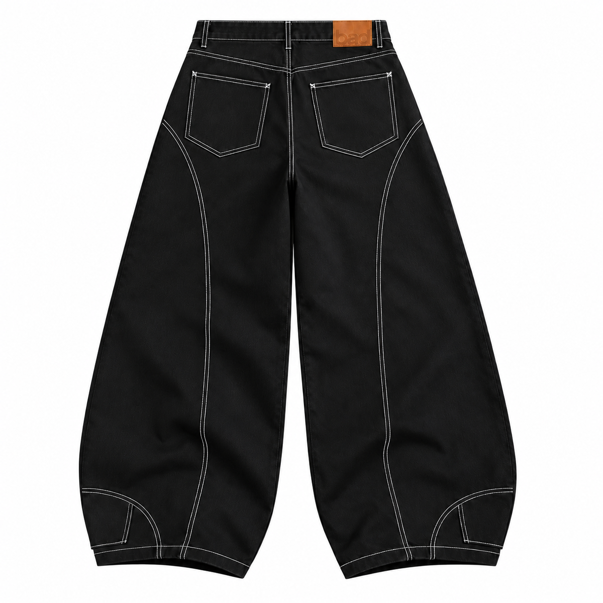 CONTRAST PANTS | BLACK
