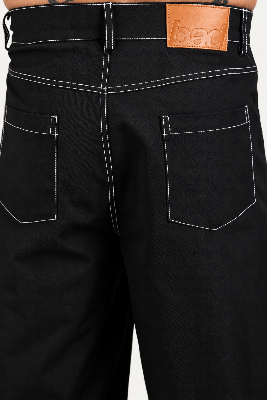 CONTRAST PANTS | BLACK