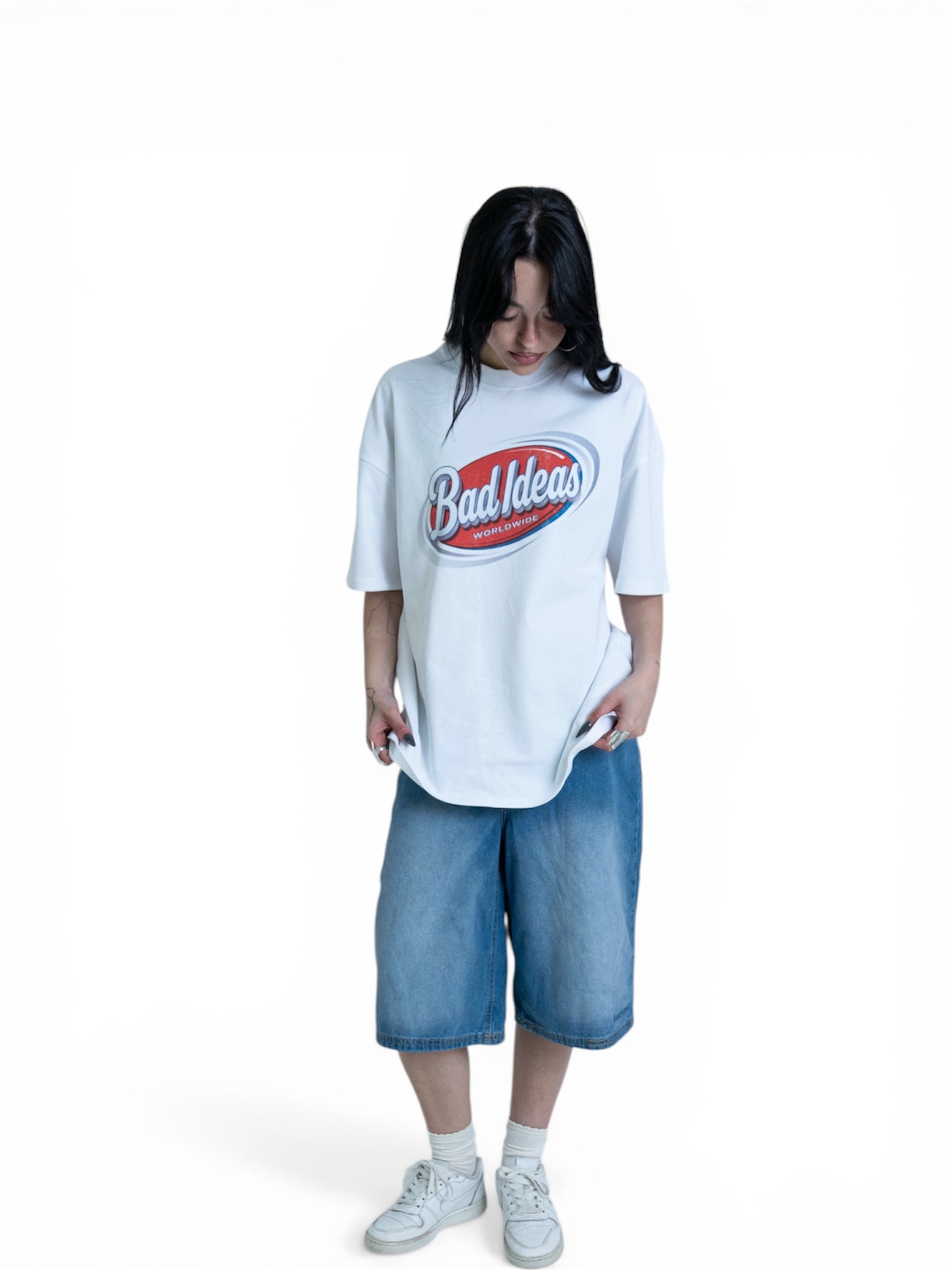 GIRLS DENIM SHORT |  LIGHT BLUE WASHED