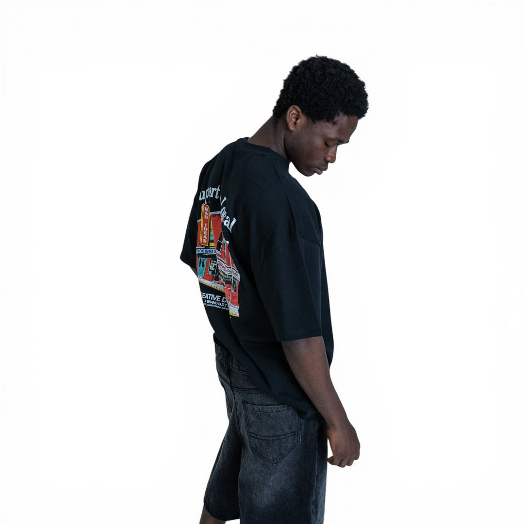 TEE | SUPPORT | BLACK