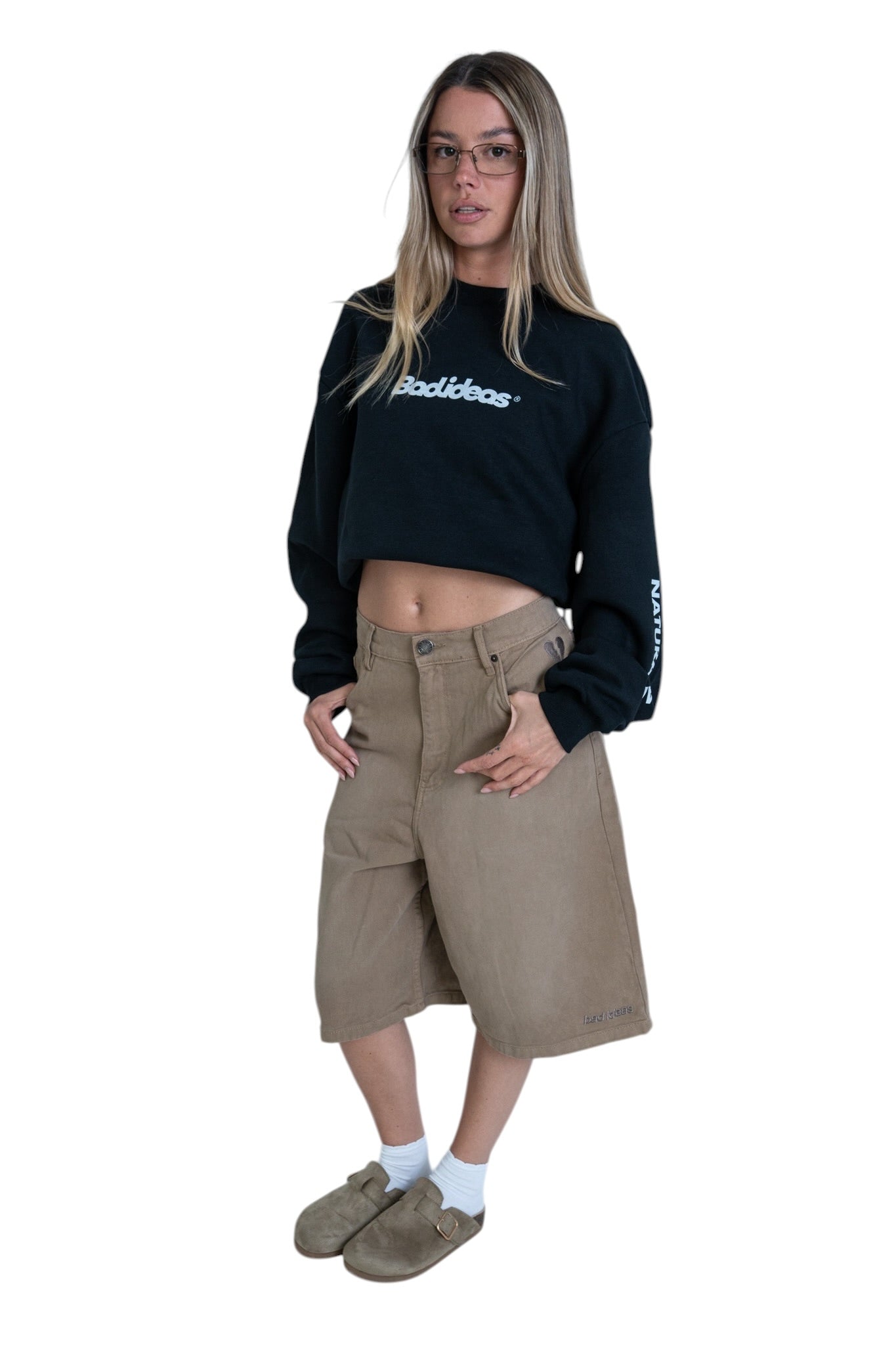 DENIM SHORT| UNION BEIGE