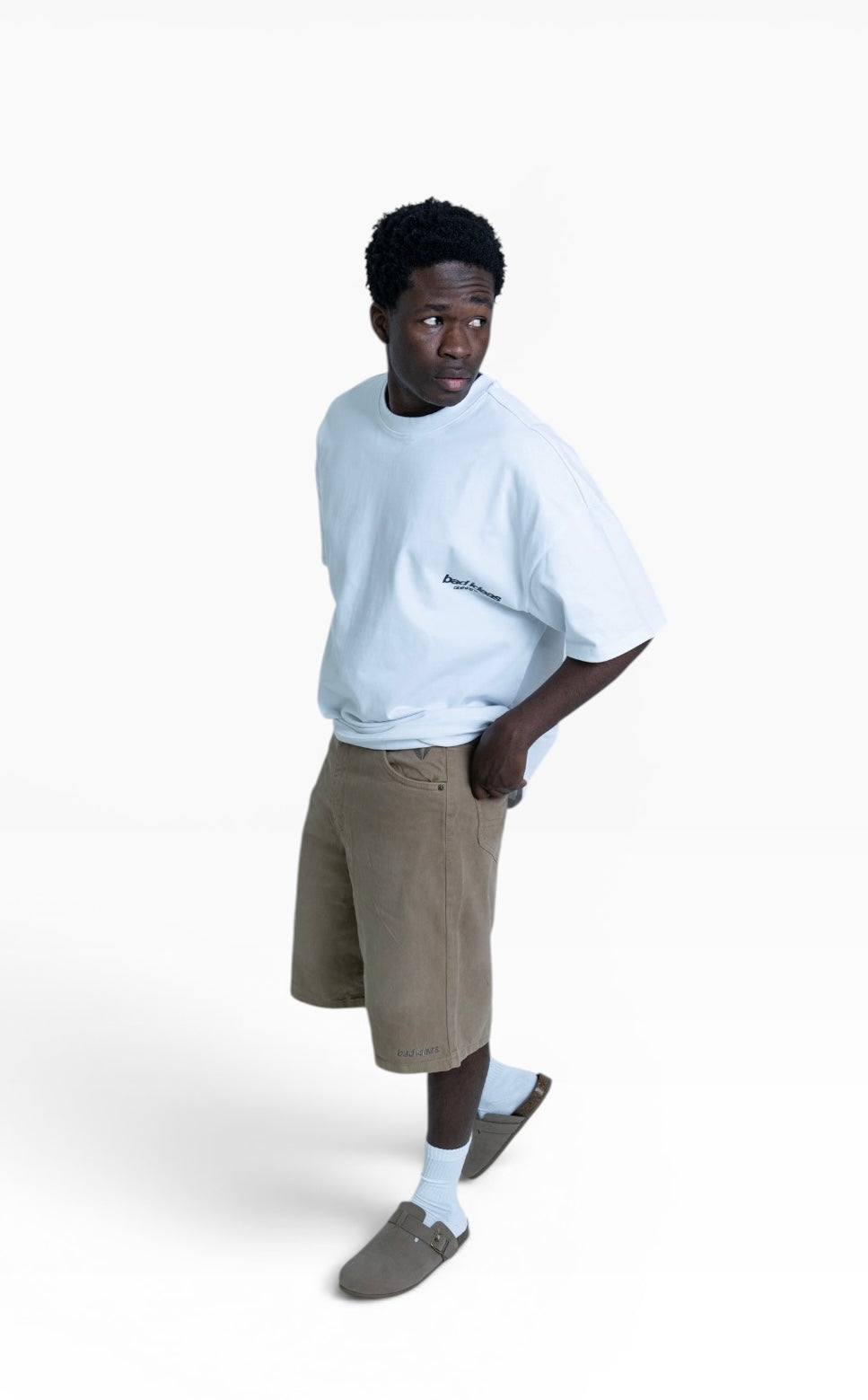 DENIM SHORT| UNION BEIGE