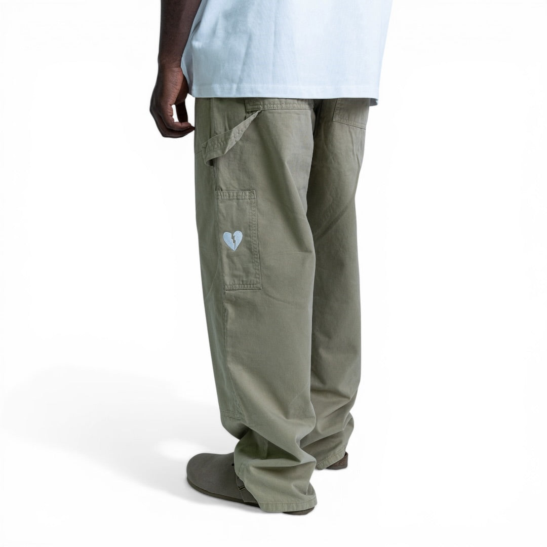 CARPENTER PANTS | DOUBLE KNEE  BEIGE |