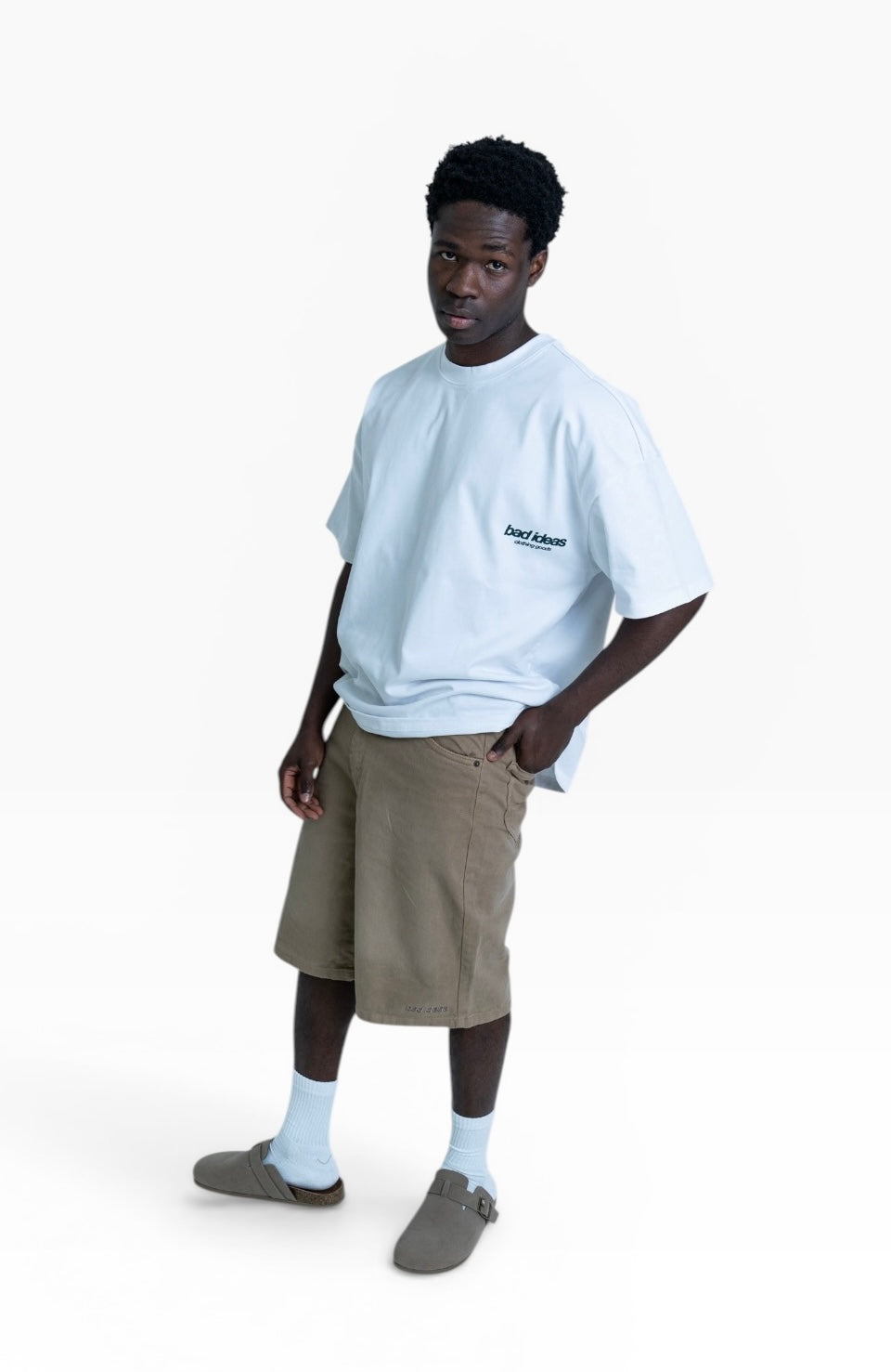 DENIM SHORT| UNION BEIGE