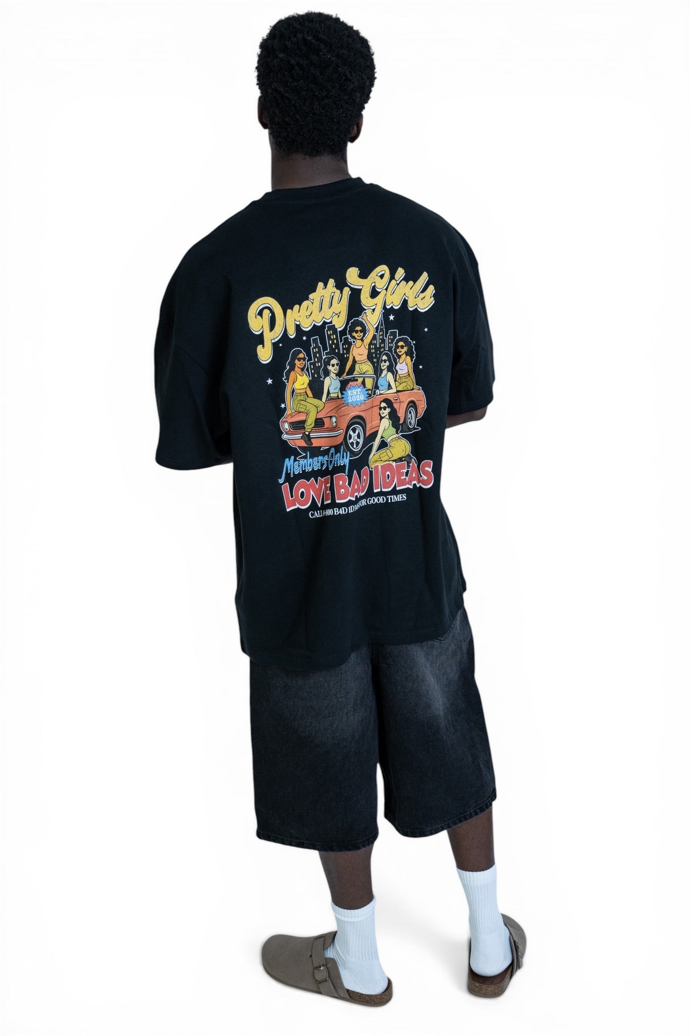 TEE | PRETTY GIRLS| BLACK