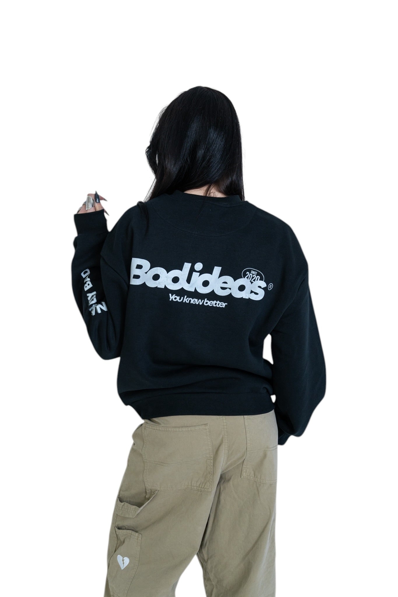 CREWNECK | YOU KNEW BETTER | BLACK |