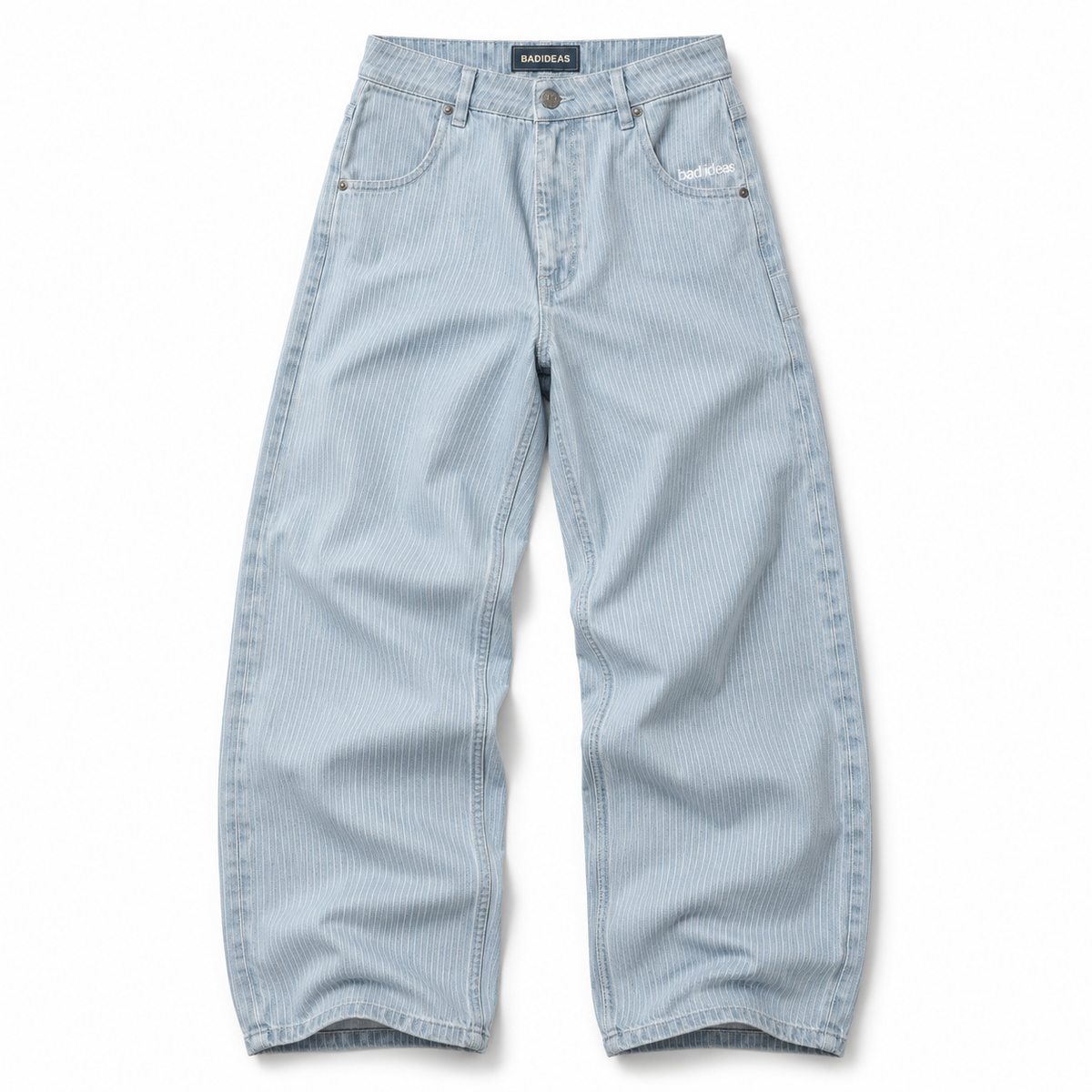STRIPED PANTS | LIGHT BLUE