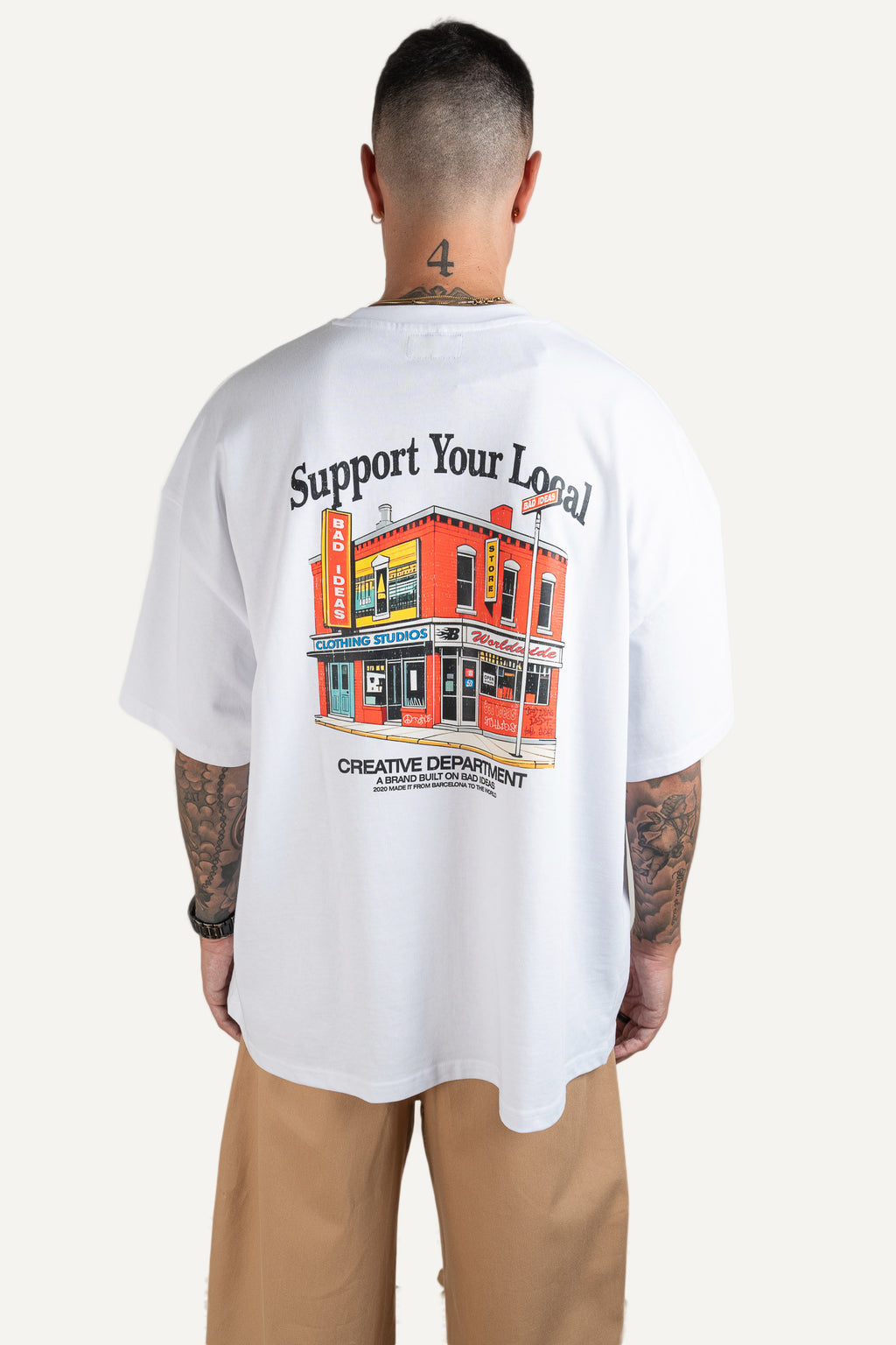 Tee Support White