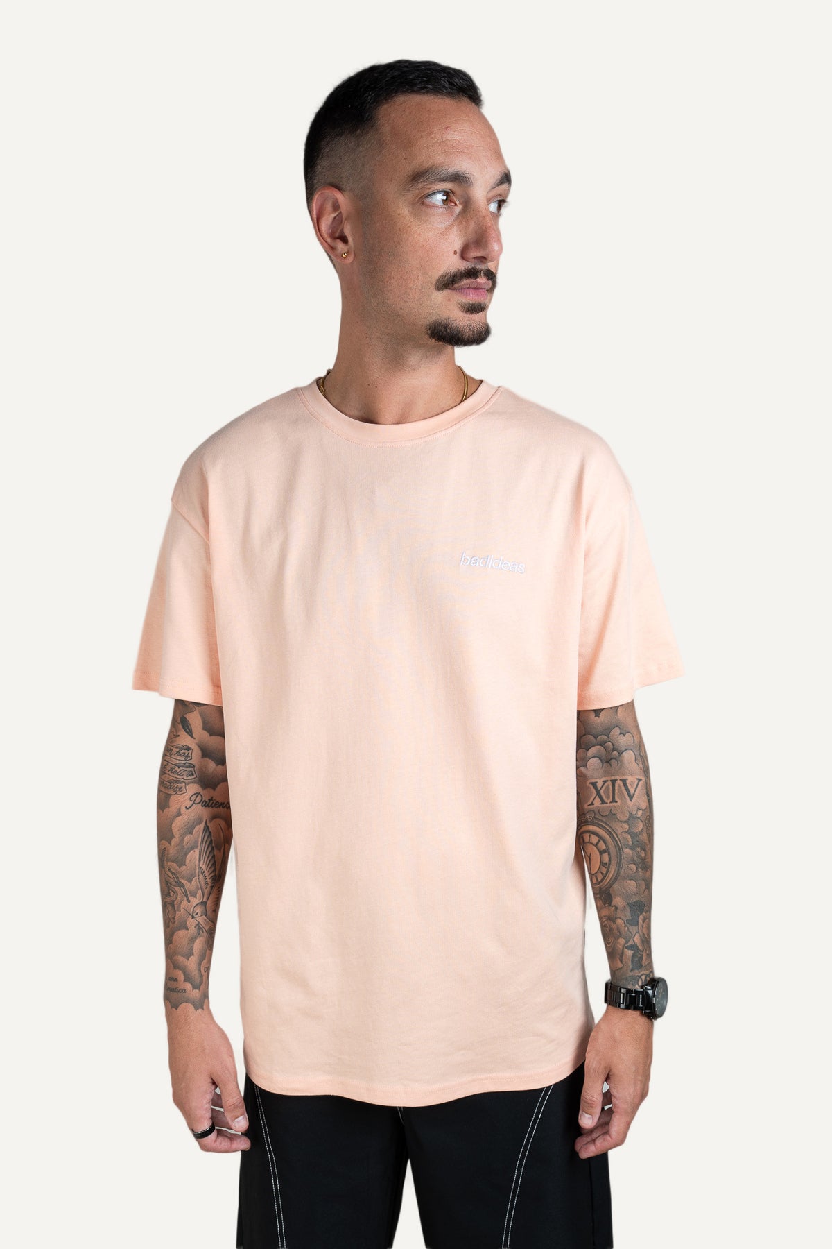 Tee Bad Ideas Salmon