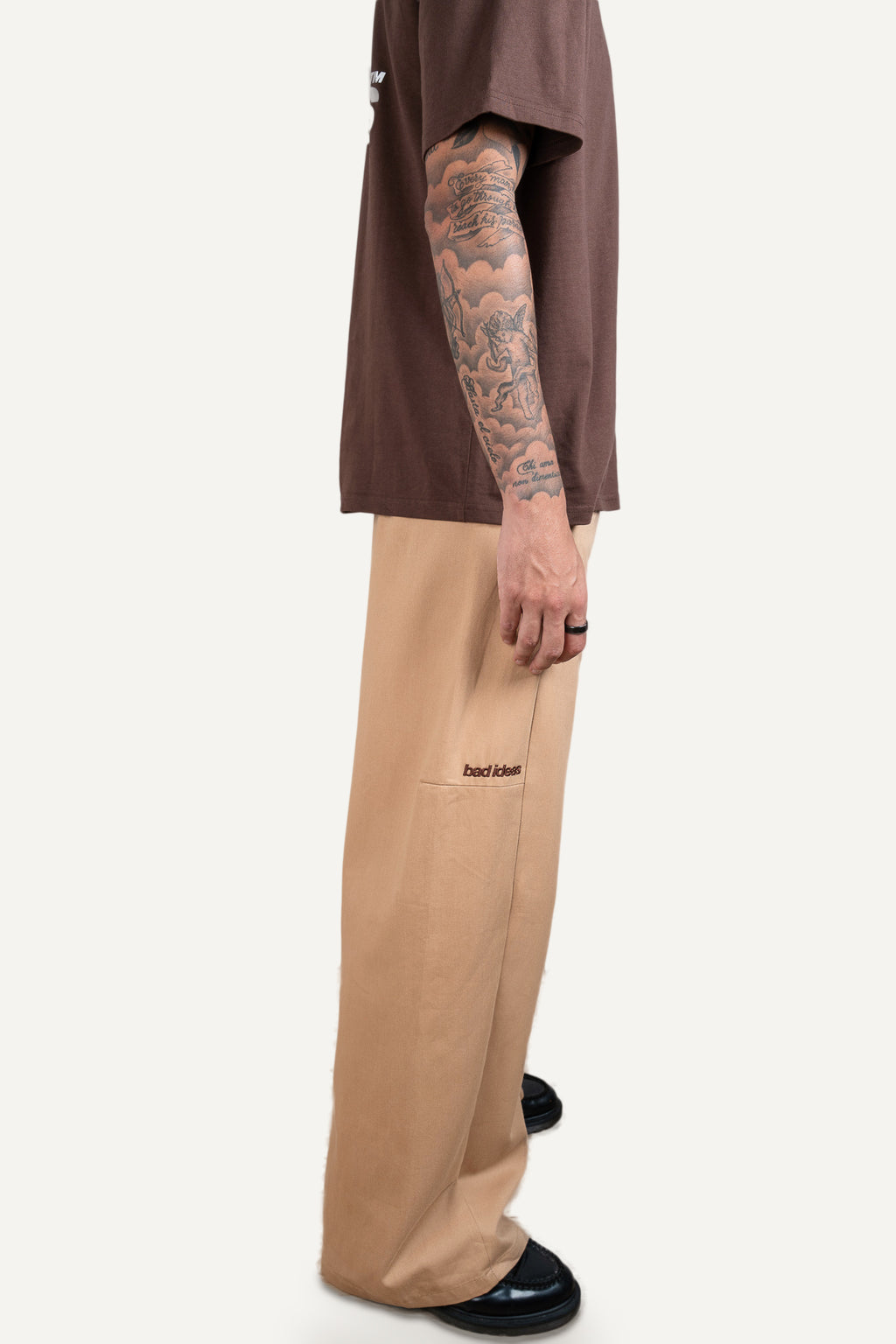 Barrel Fit Pants Sand