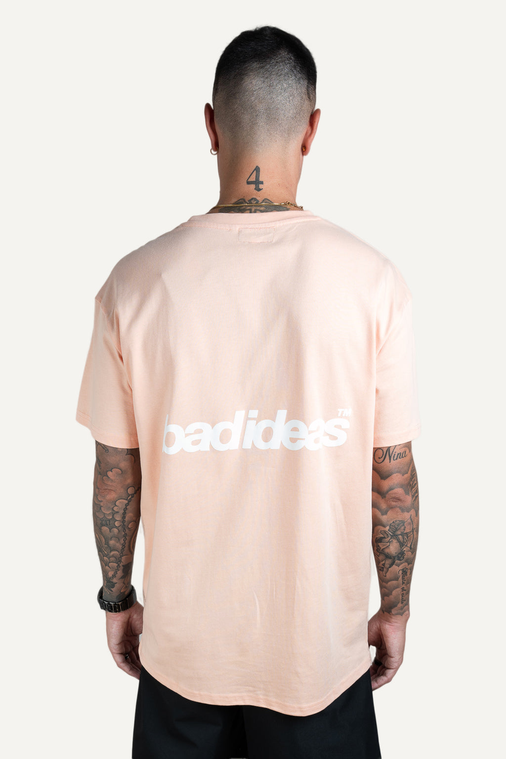 Tee Bad Ideas Salmon