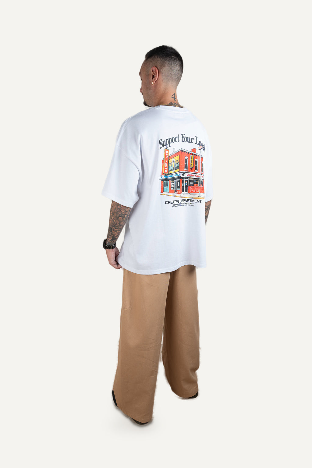 Tee Support White