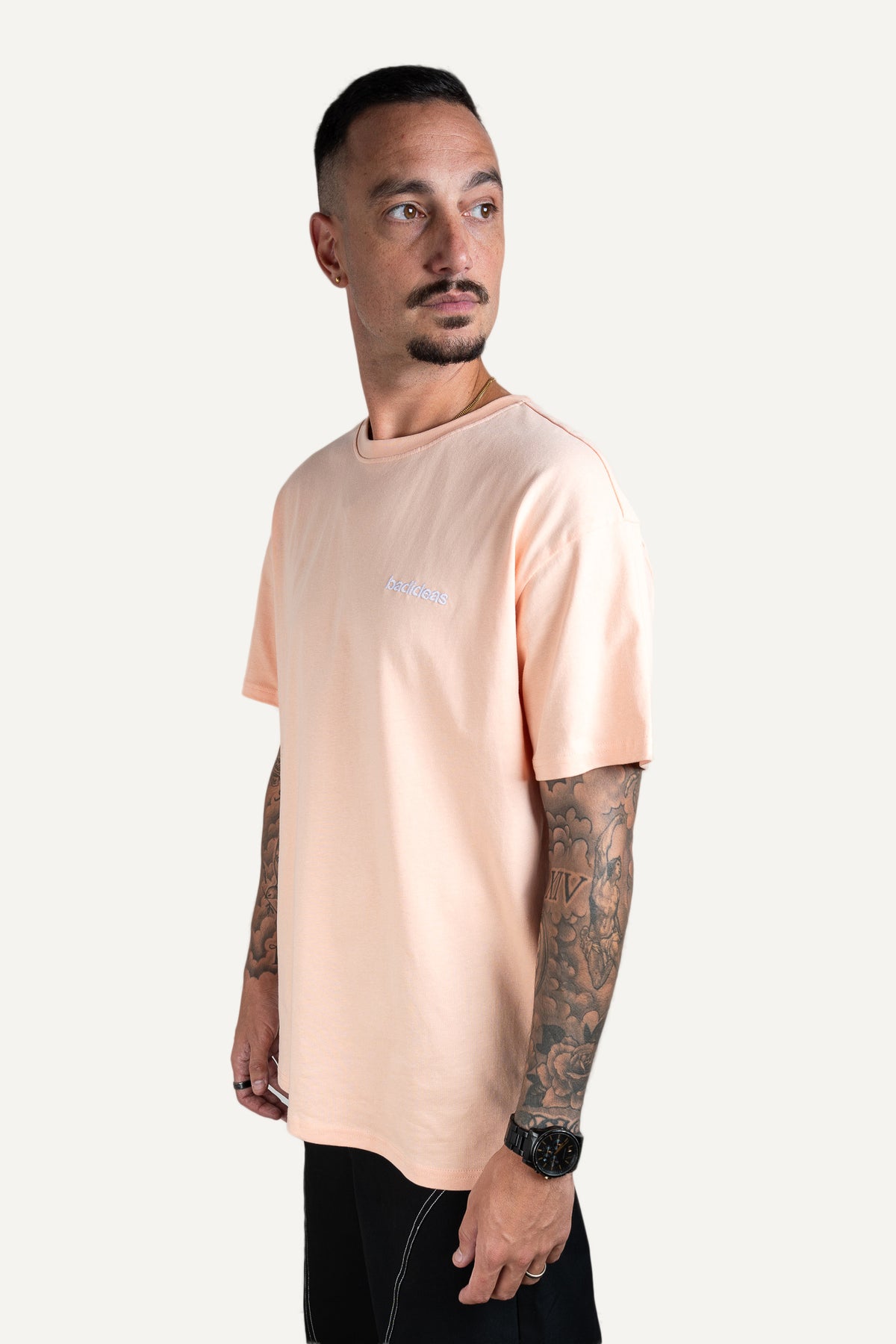 Tee Bad Ideas Salmon