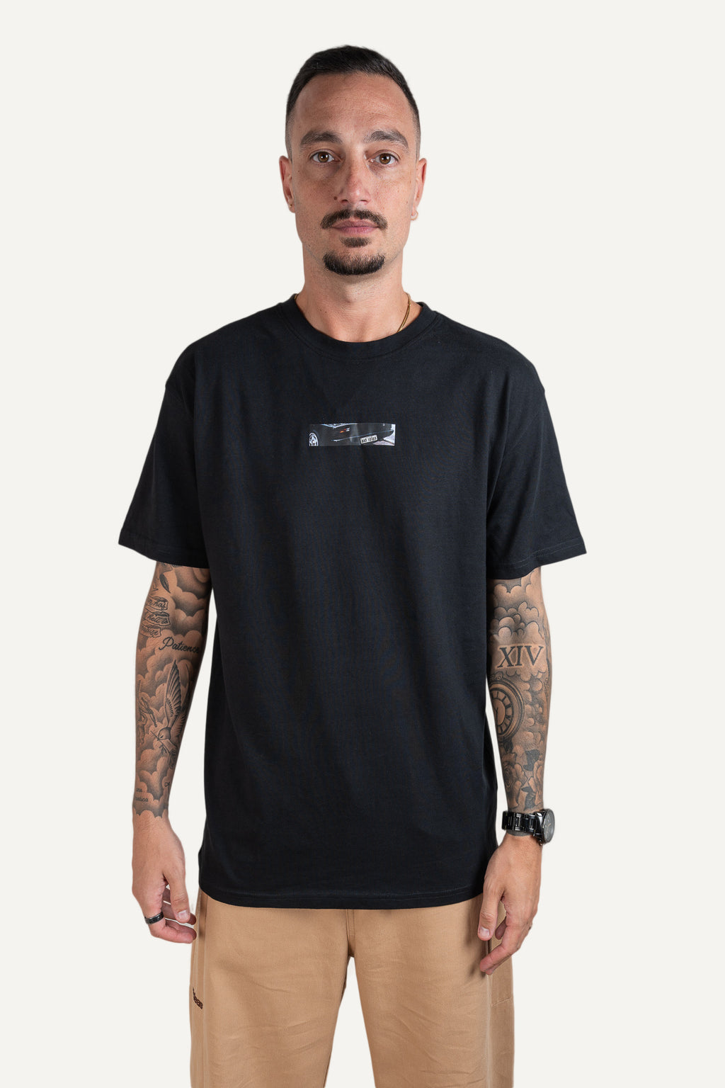Tee No Radio Remix Black