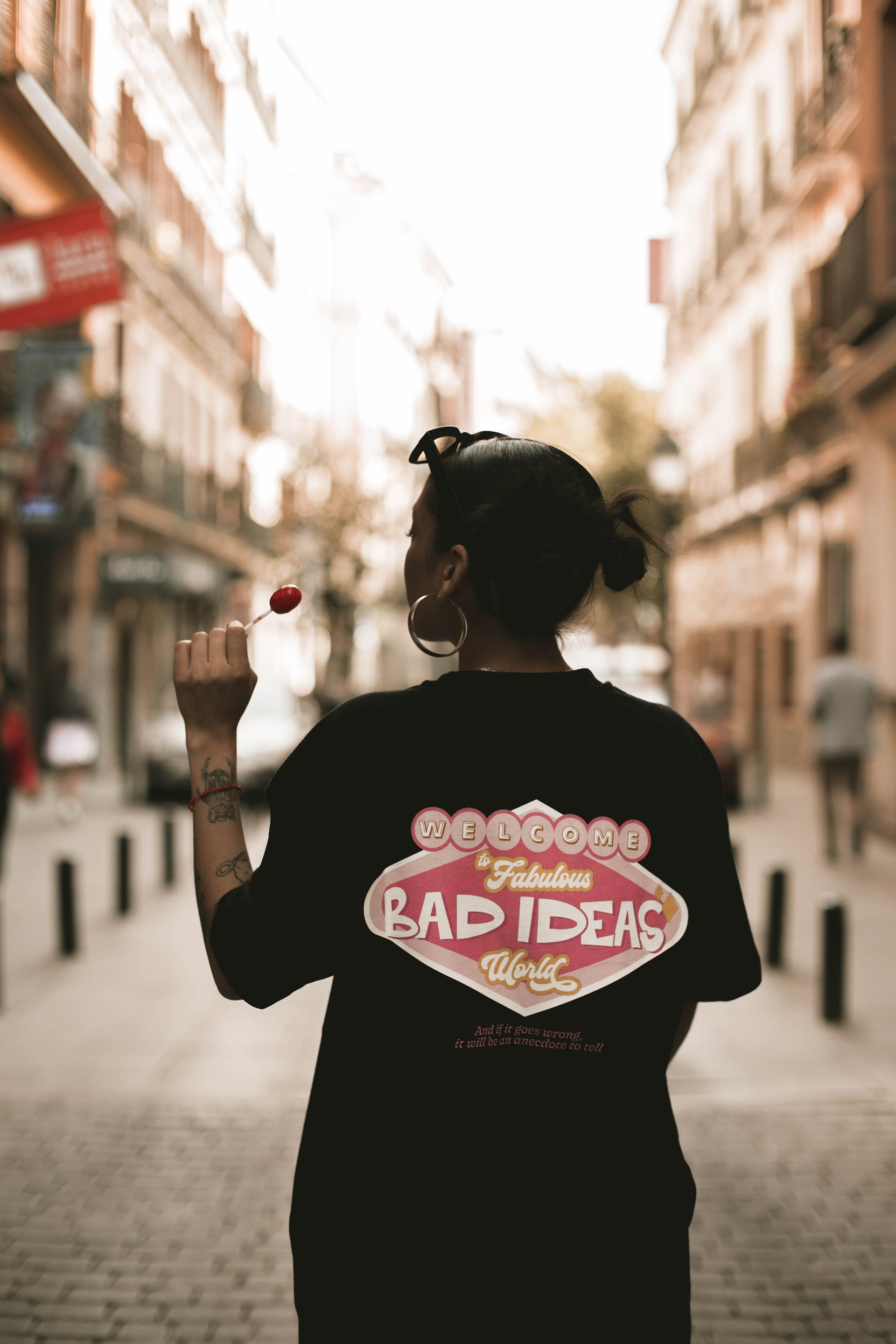 TEE  |  WELCOME TO BAD WORLD  |  BLACK