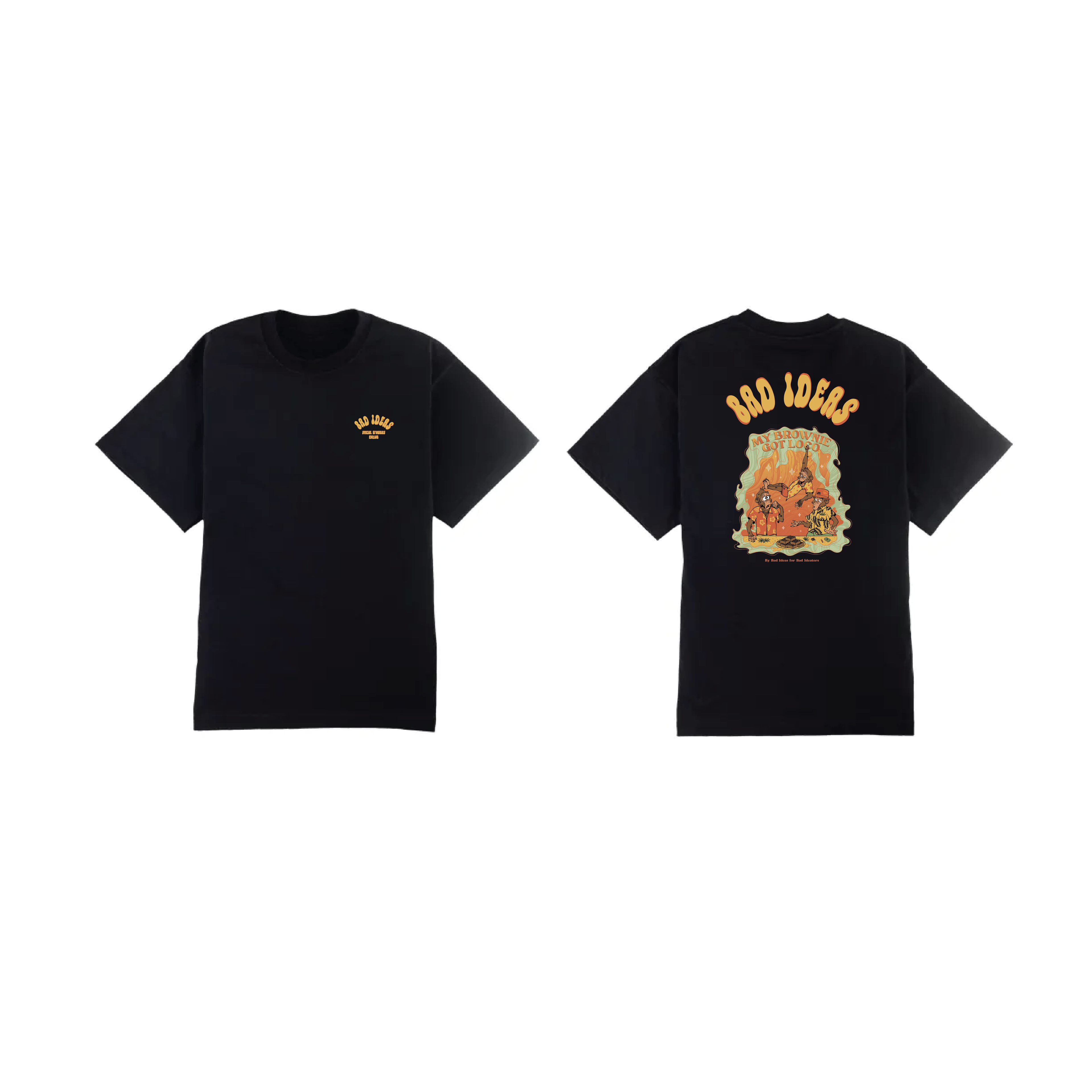 TEE | MY BROWNIE GOT LOCO | BLACK