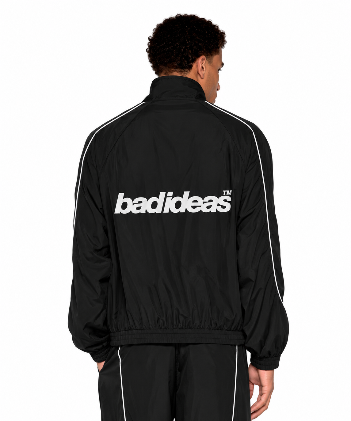 TRACK JACKET | BLACK | BAD IDEAS