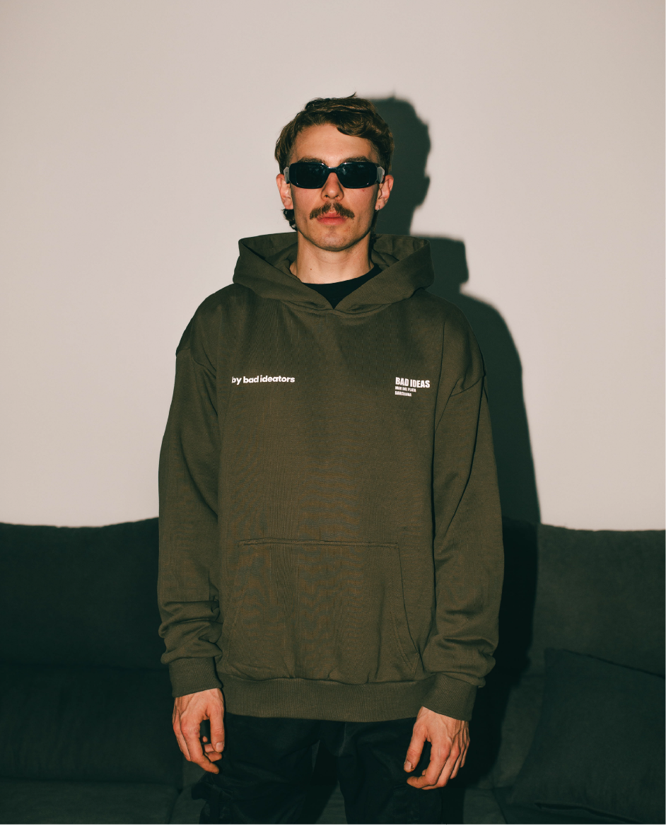 HOODIE |  FOR BAD IDEATORS | OLIVE