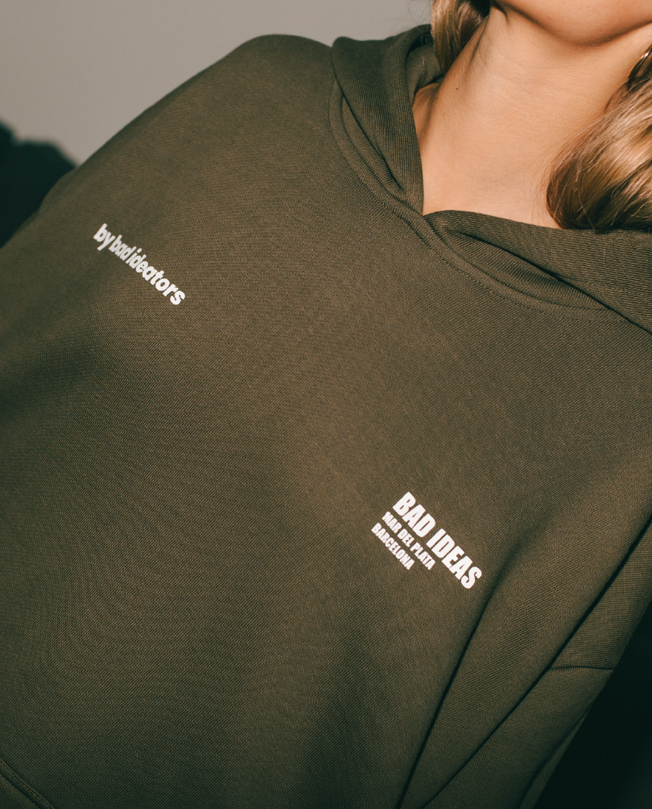 HOODIE |  FOR BAD IDEATORS | OLIVE