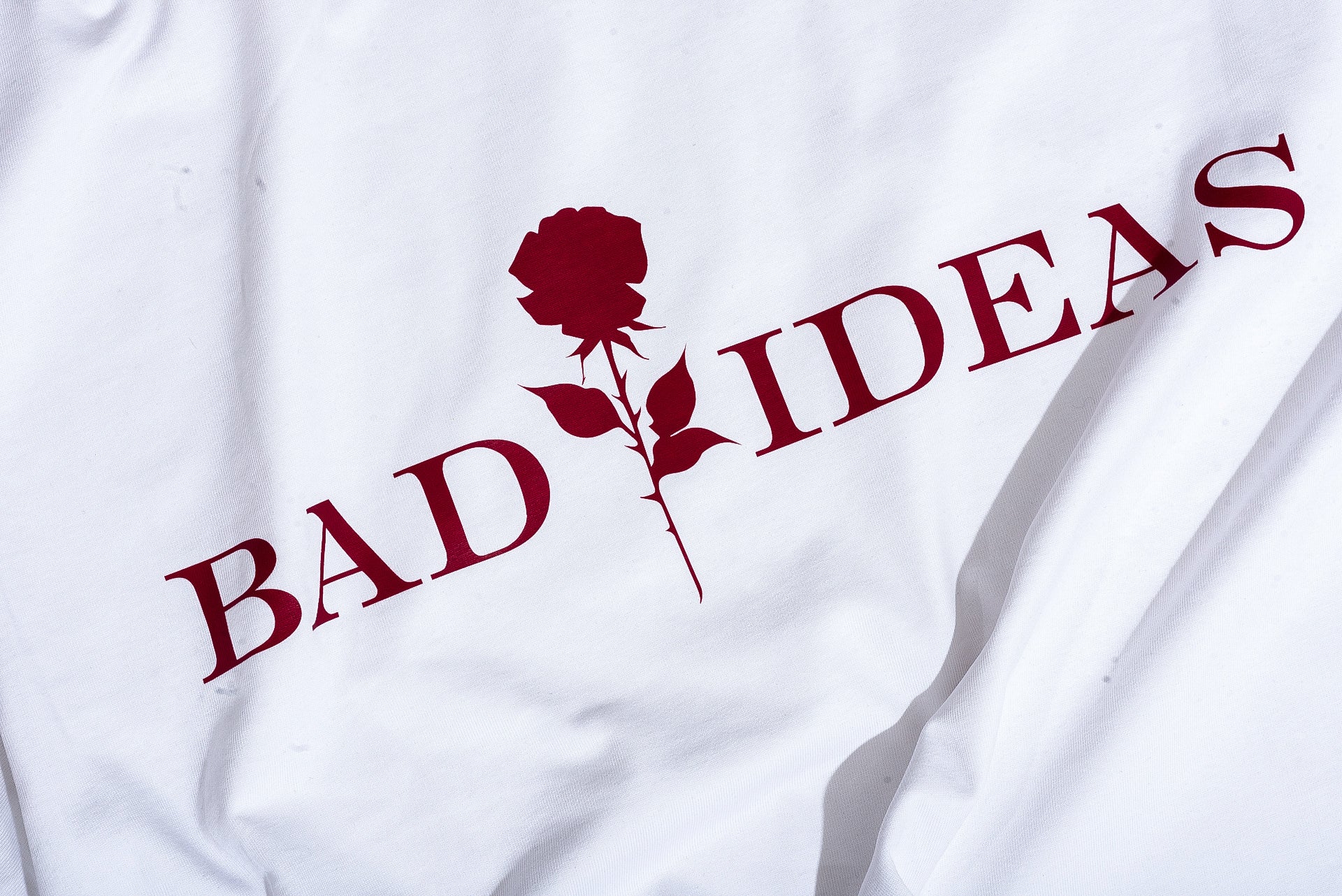 TEE  |  BAD ROSE |  BLACK