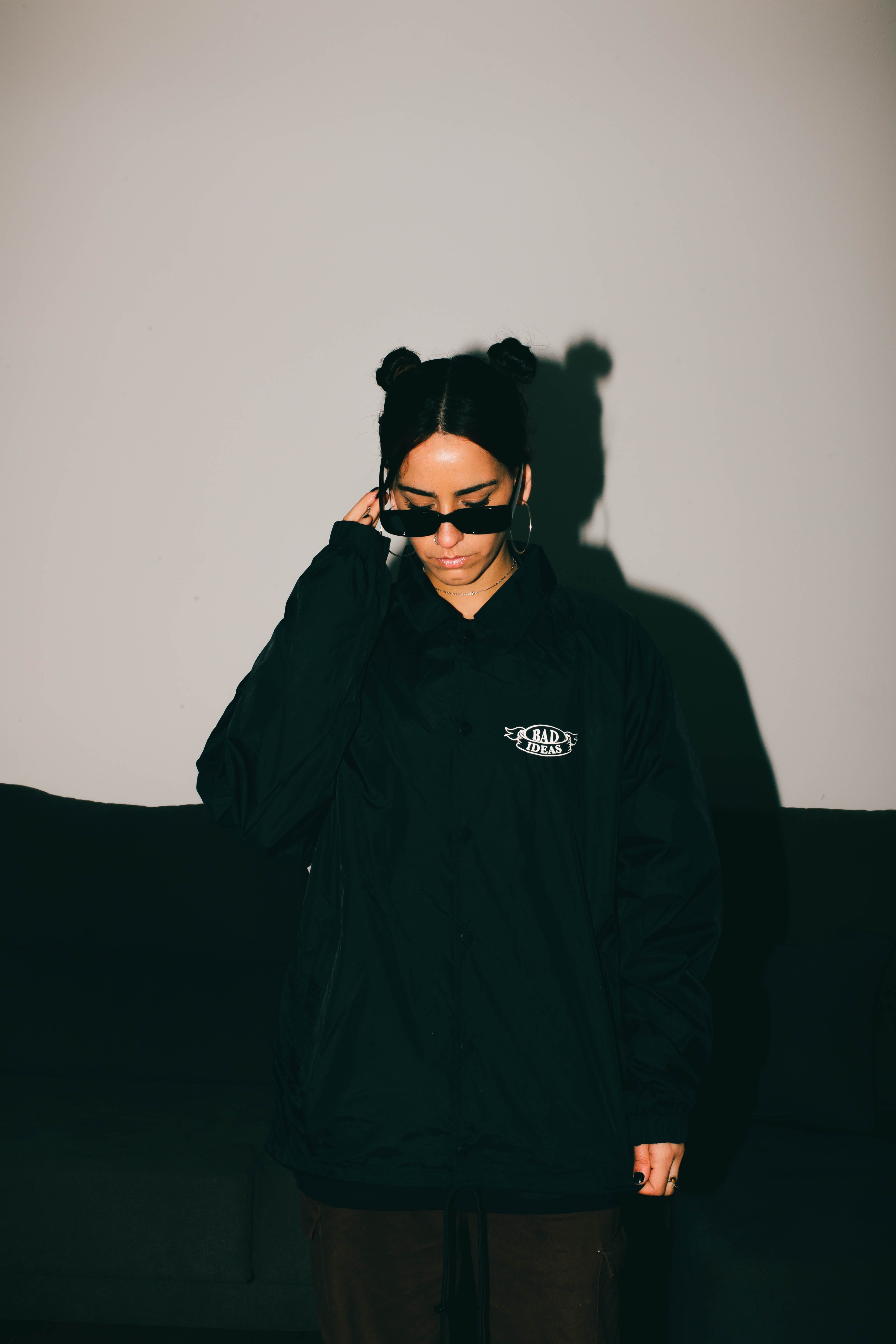 Coach jacket " NEVER GET BUSTED "