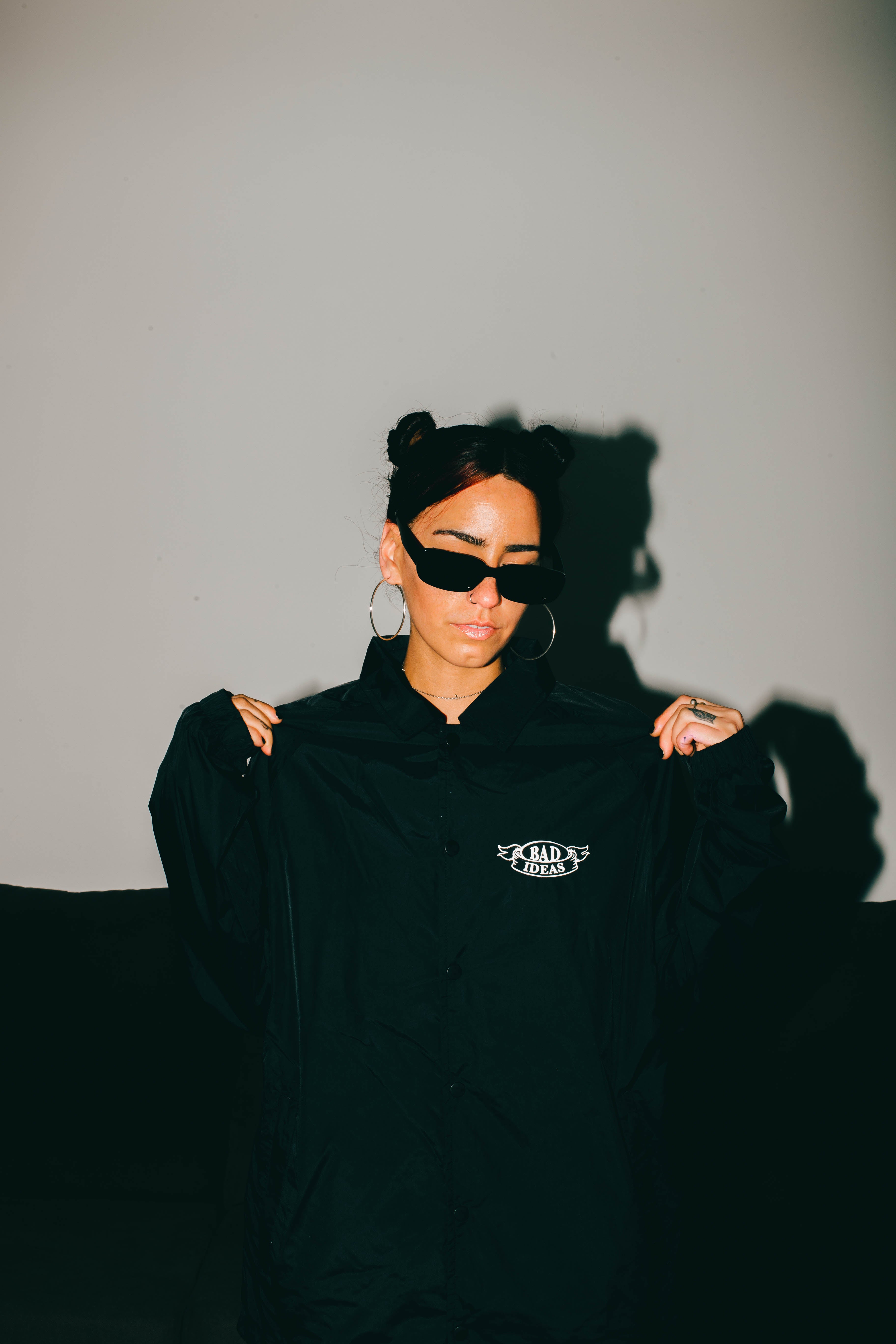 Coach jacket " NEVER GET BUSTED "