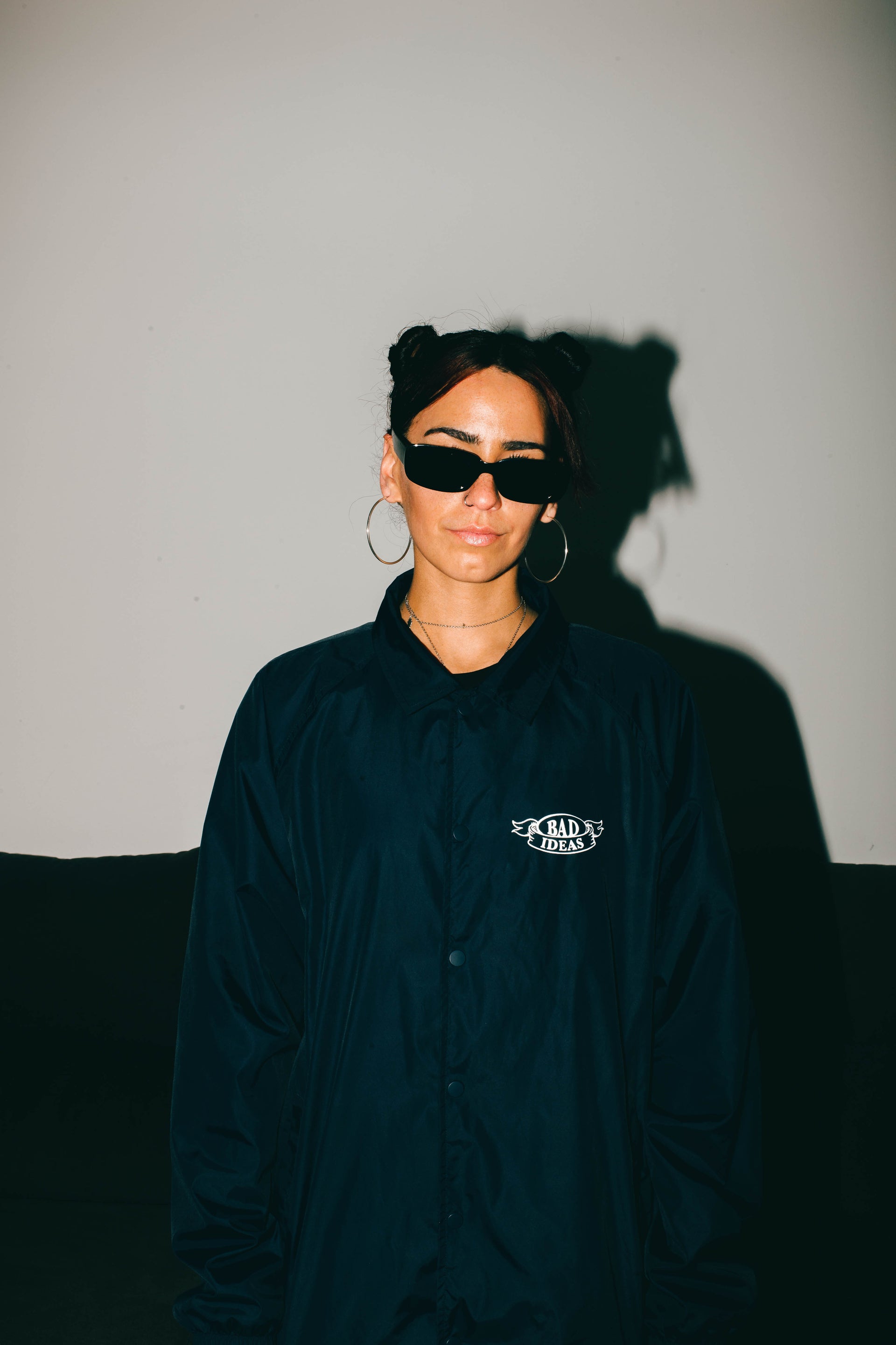 Coach jacket " NEVER GET BUSTED "