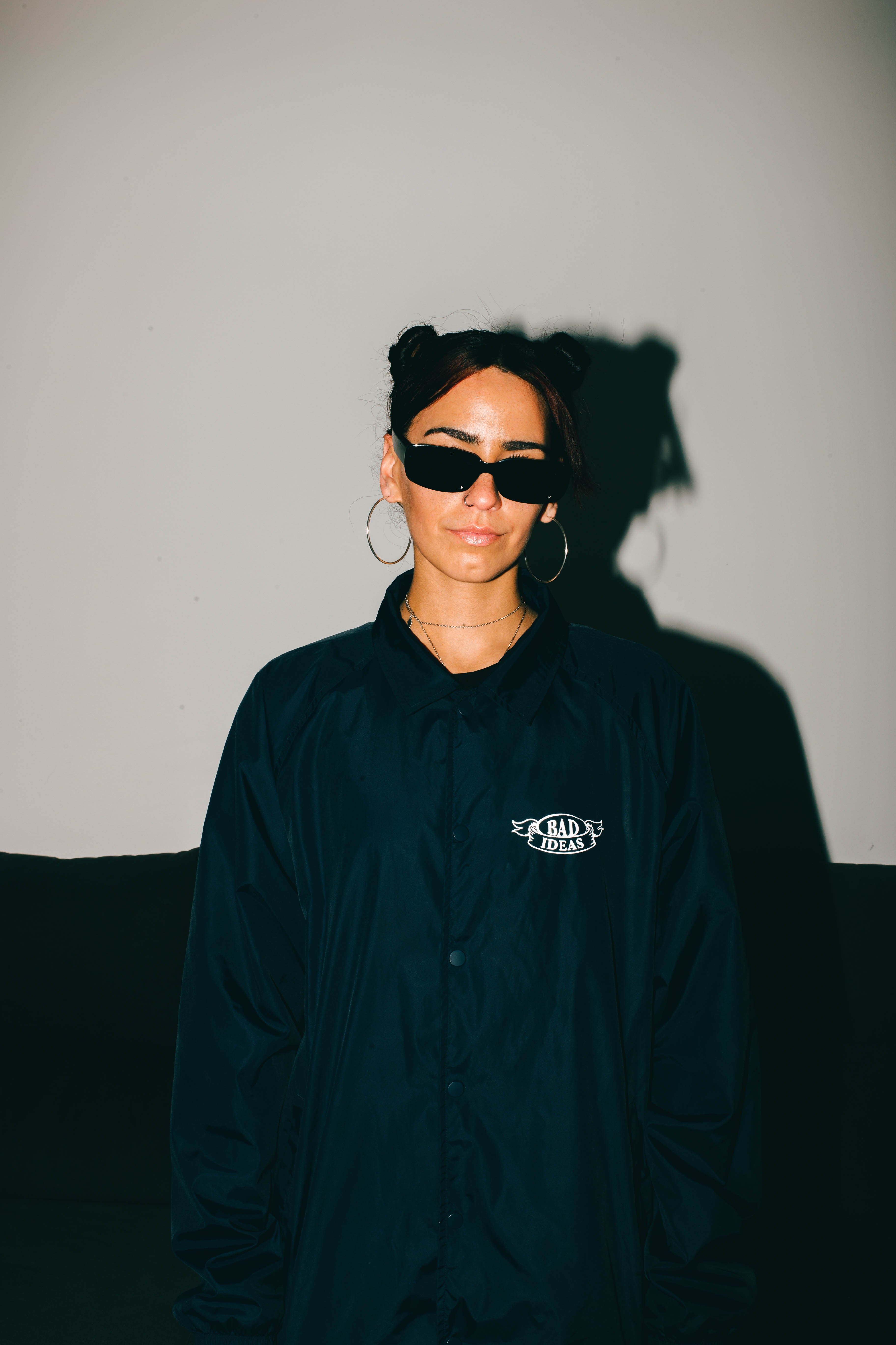 Coach jacket " NEVER GET BUSTED "