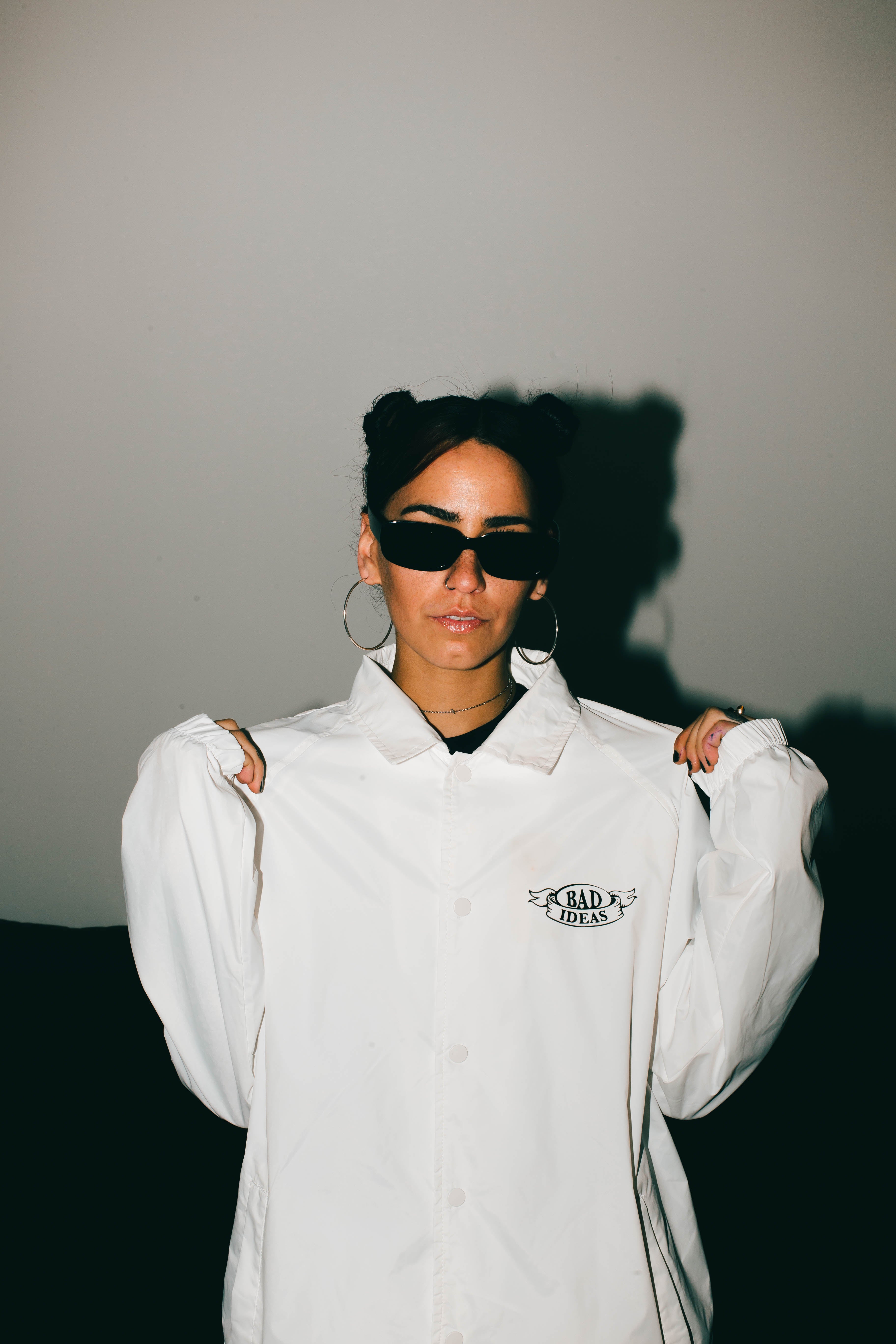 Coach jacket " NEVER GET BUSTED "