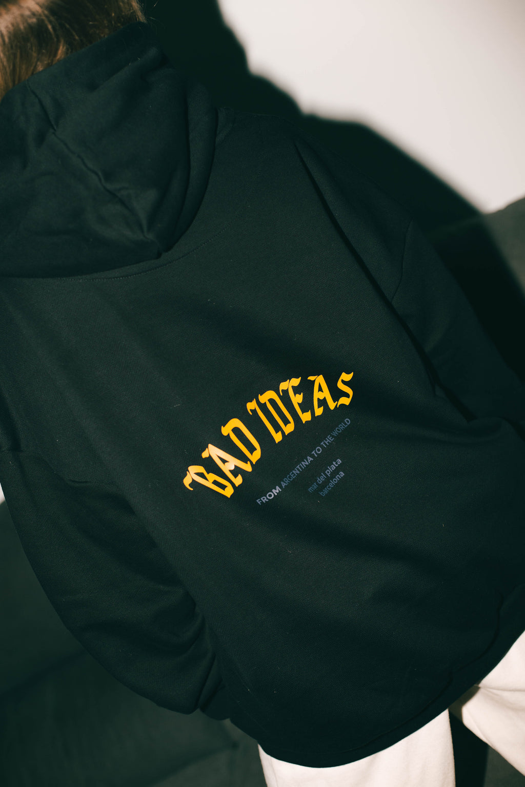 HOODIE |  FOR THE WORLD |  BLACK