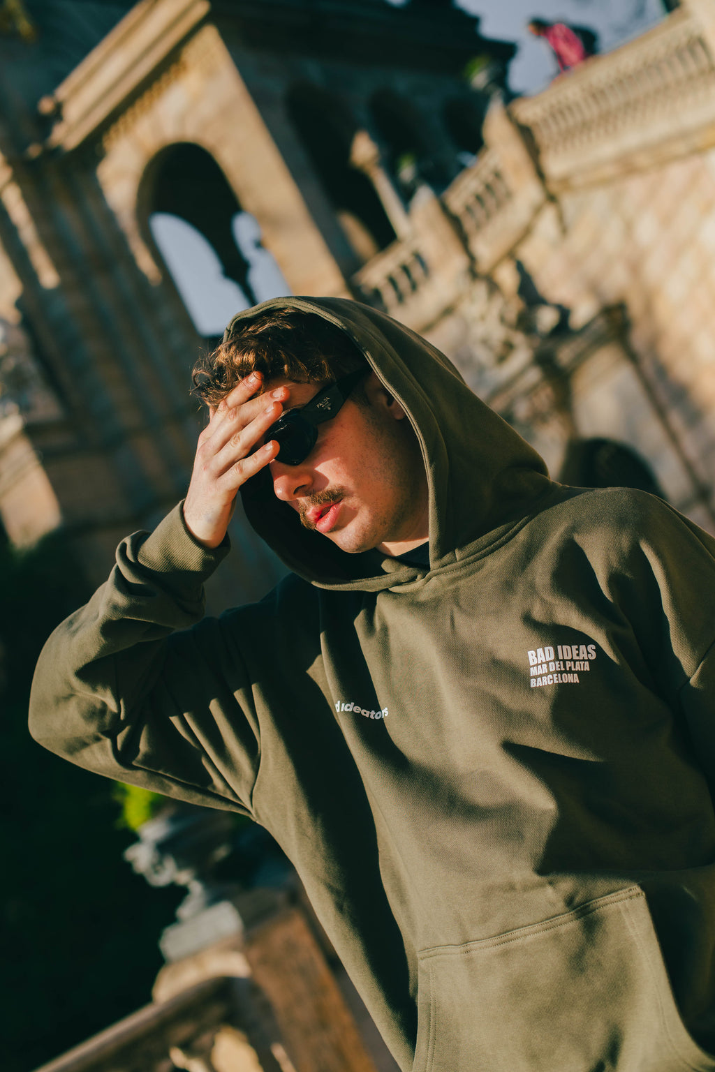 HOODIE |  FOR BAD IDEATORS | OLIVE