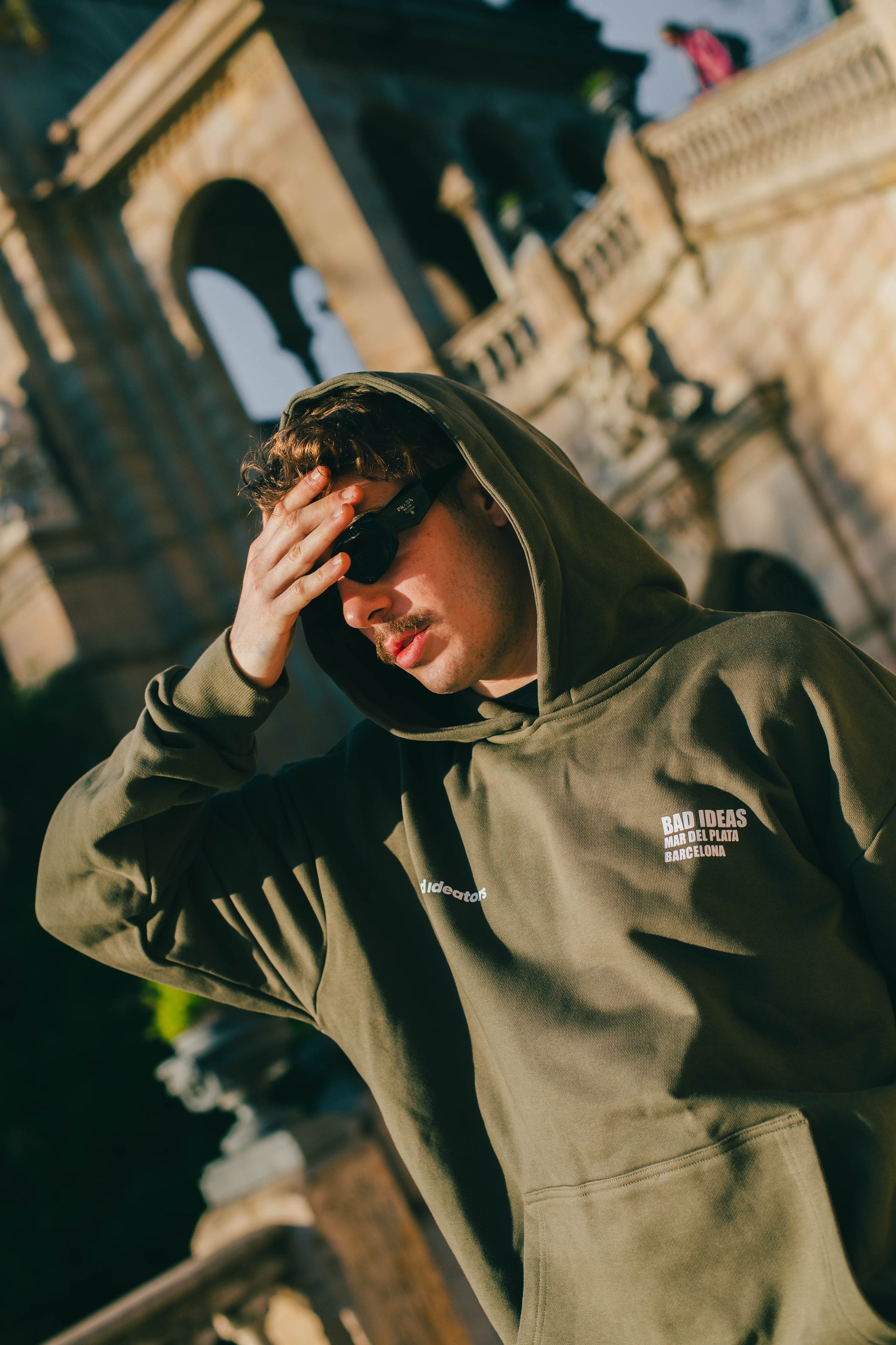 HOODIE |  FOR BAD IDEATORS | OLIVE