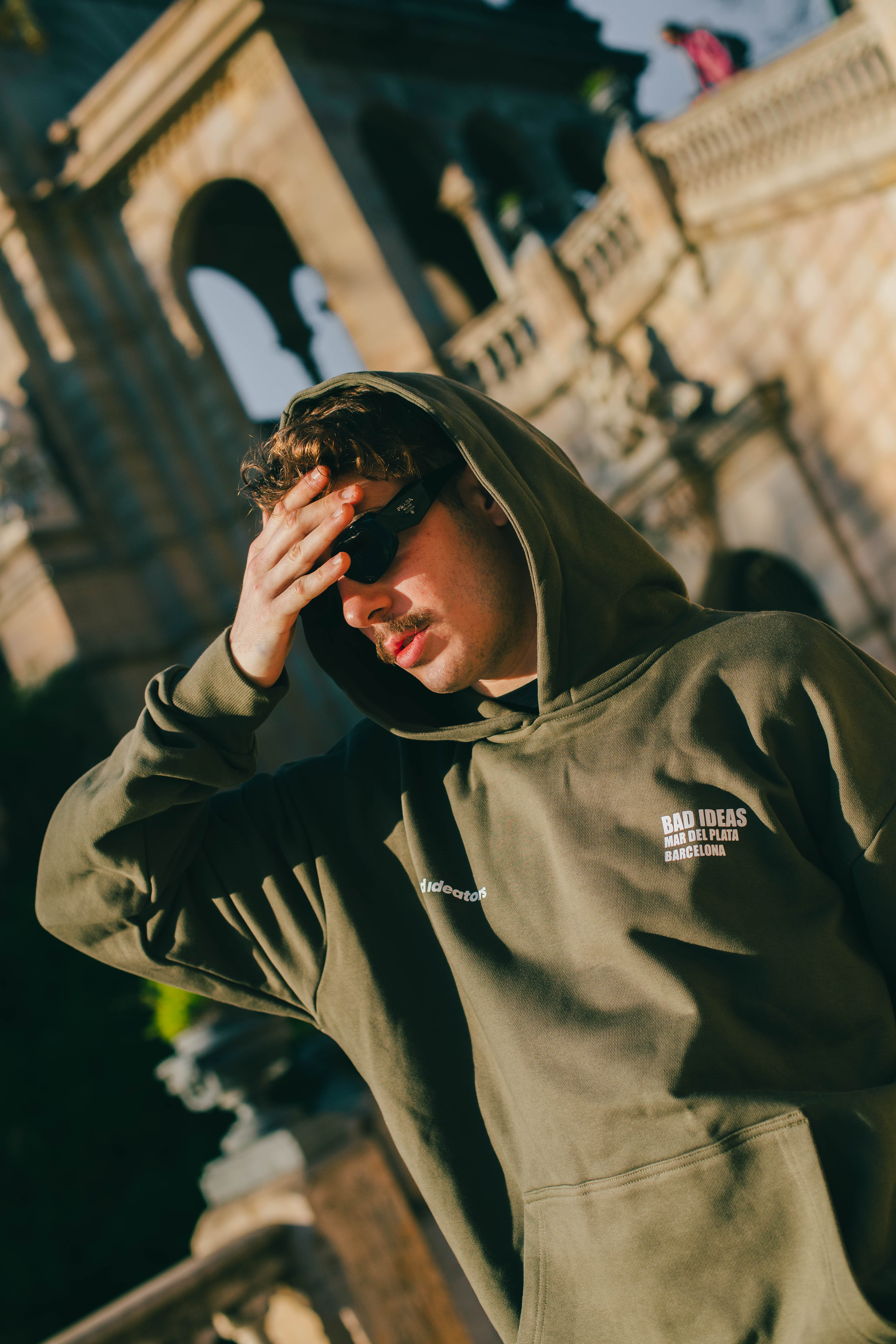 HOODIE |  FOR BAD IDEATORS | OLIVE