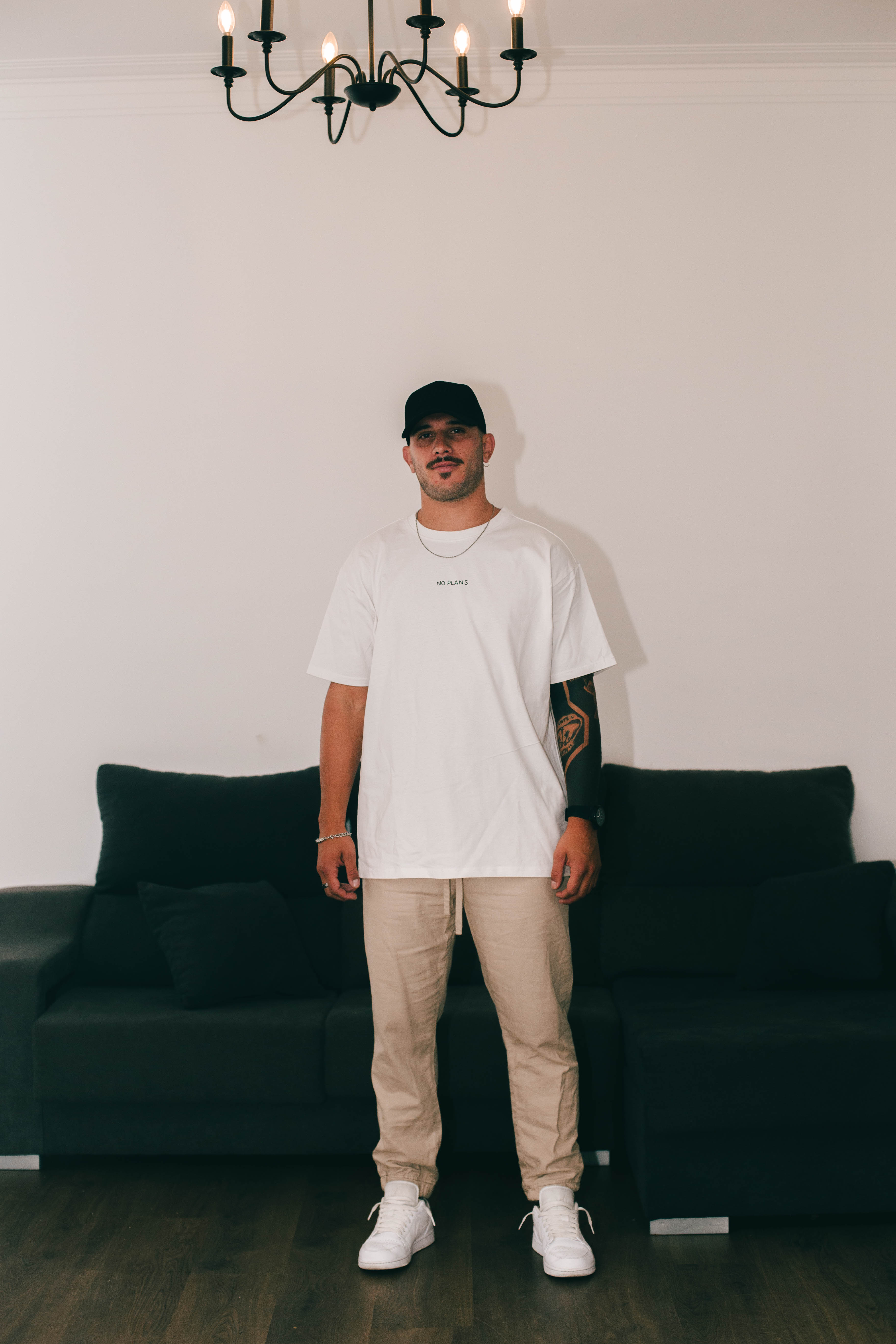 TEE  |  NO PLANS NO PROBLEMS  |  WHITE