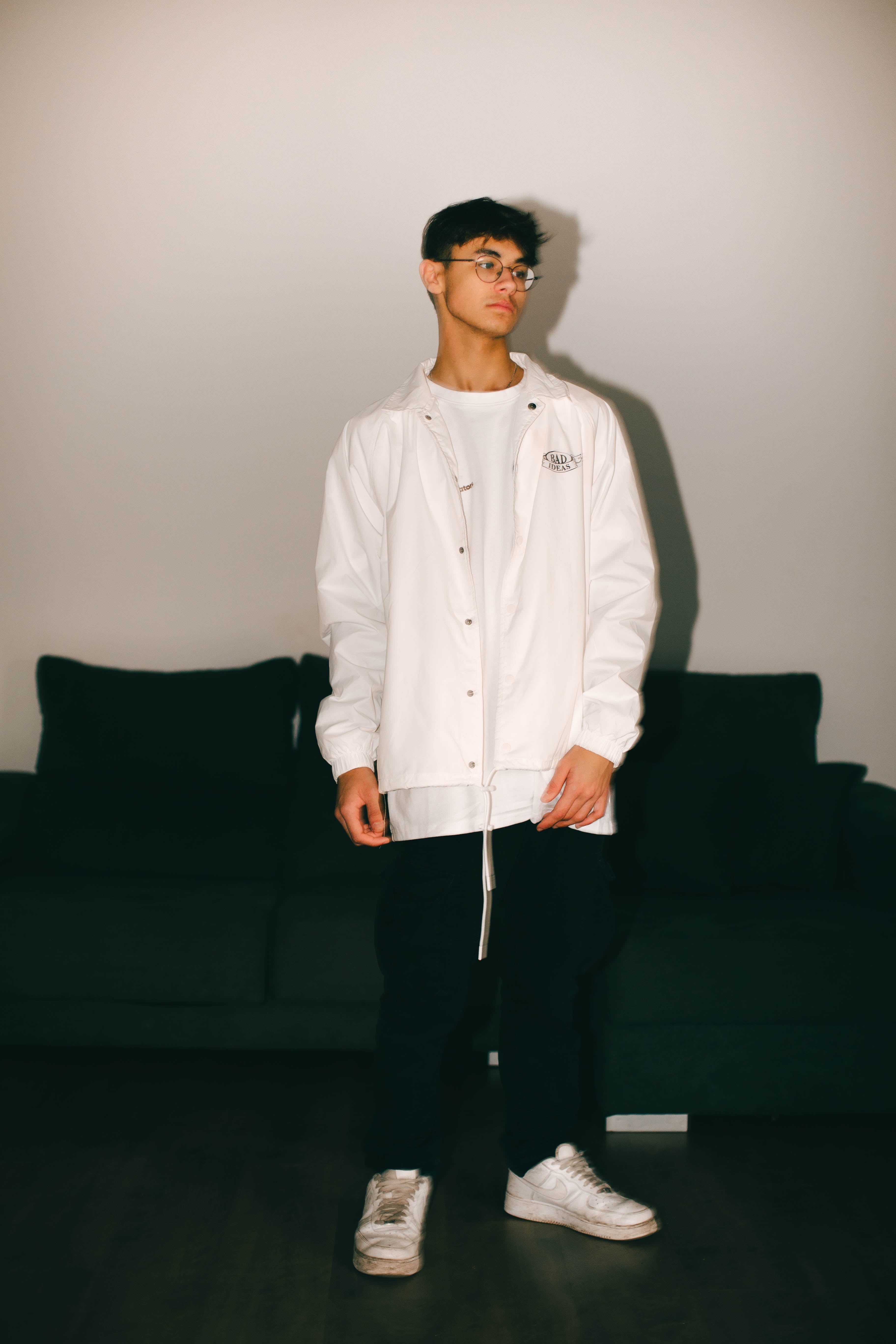 Coach jacket " NEVER GET BUSTED "