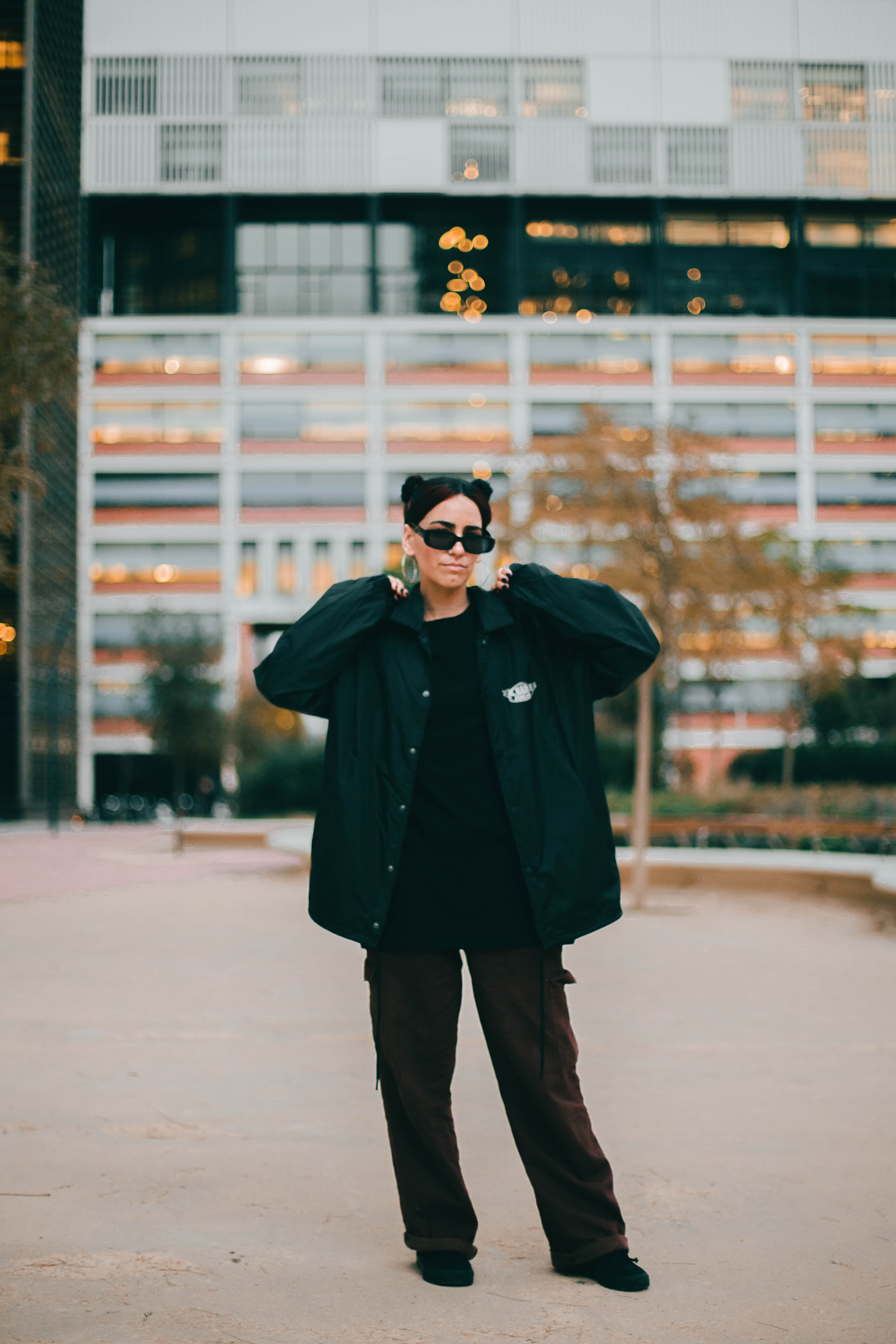 Coach jacket " NEVER GET BUSTED "