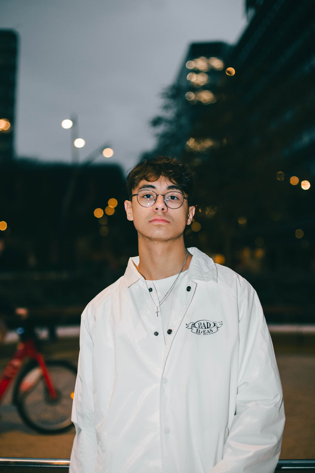 Coach jacket " NEVER GET BUSTED "