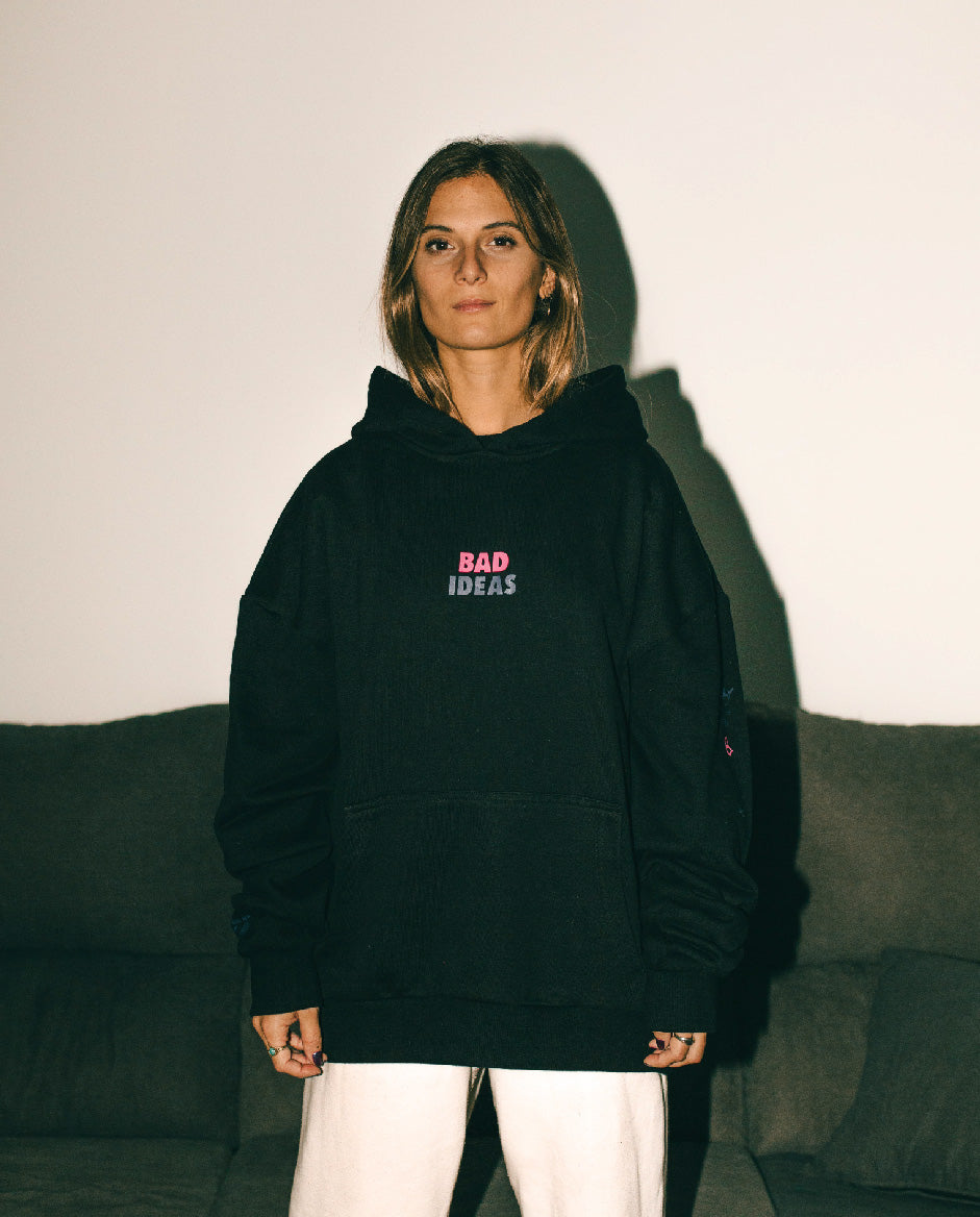 HOODIE |  FUCK YOUR BAD VIBES |  BLACK