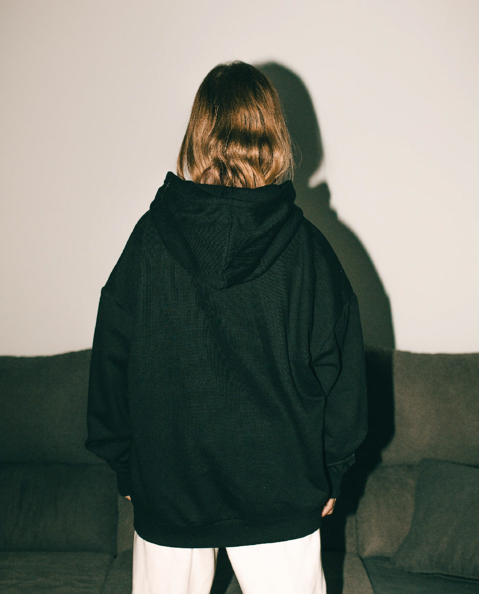 HOODIE |  FUCK YOUR BAD VIBES |  BLACK