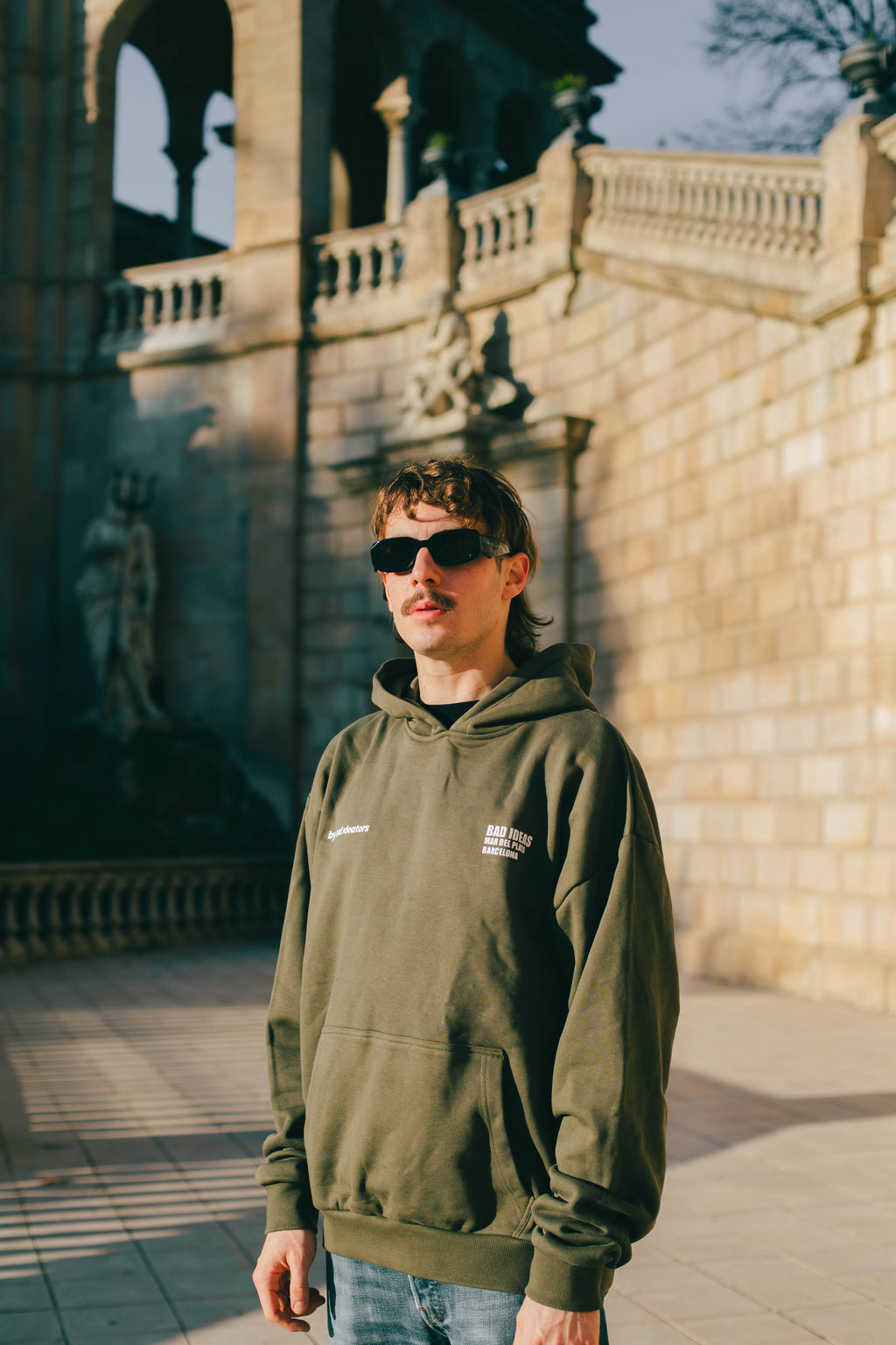 HOODIE |  FOR BAD IDEATORS | OLIVE