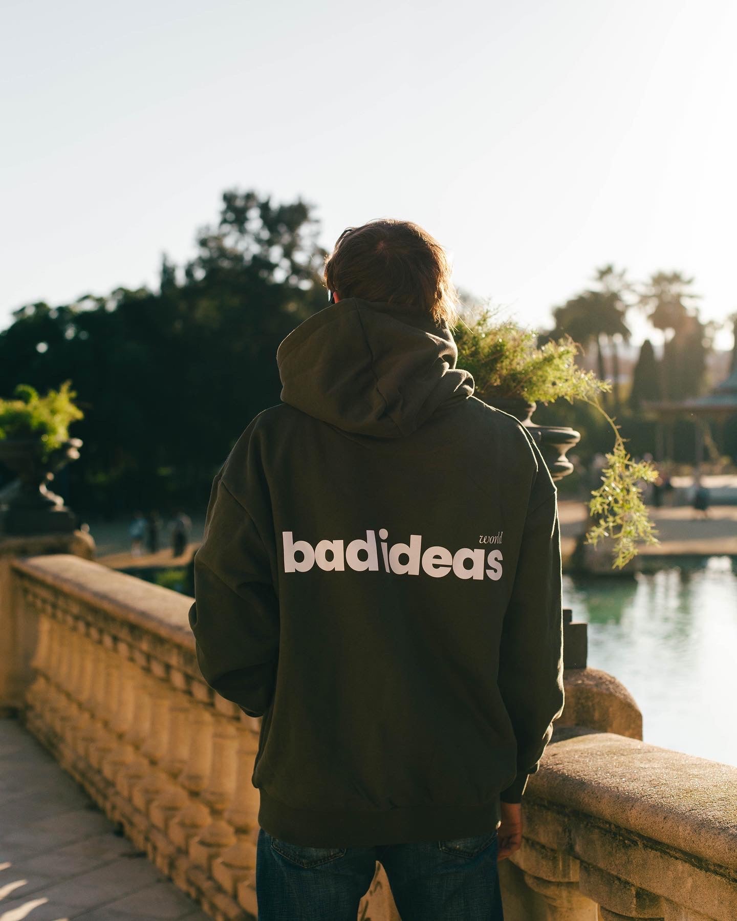 HOODIE |  FOR BAD IDEATORS | OLIVE