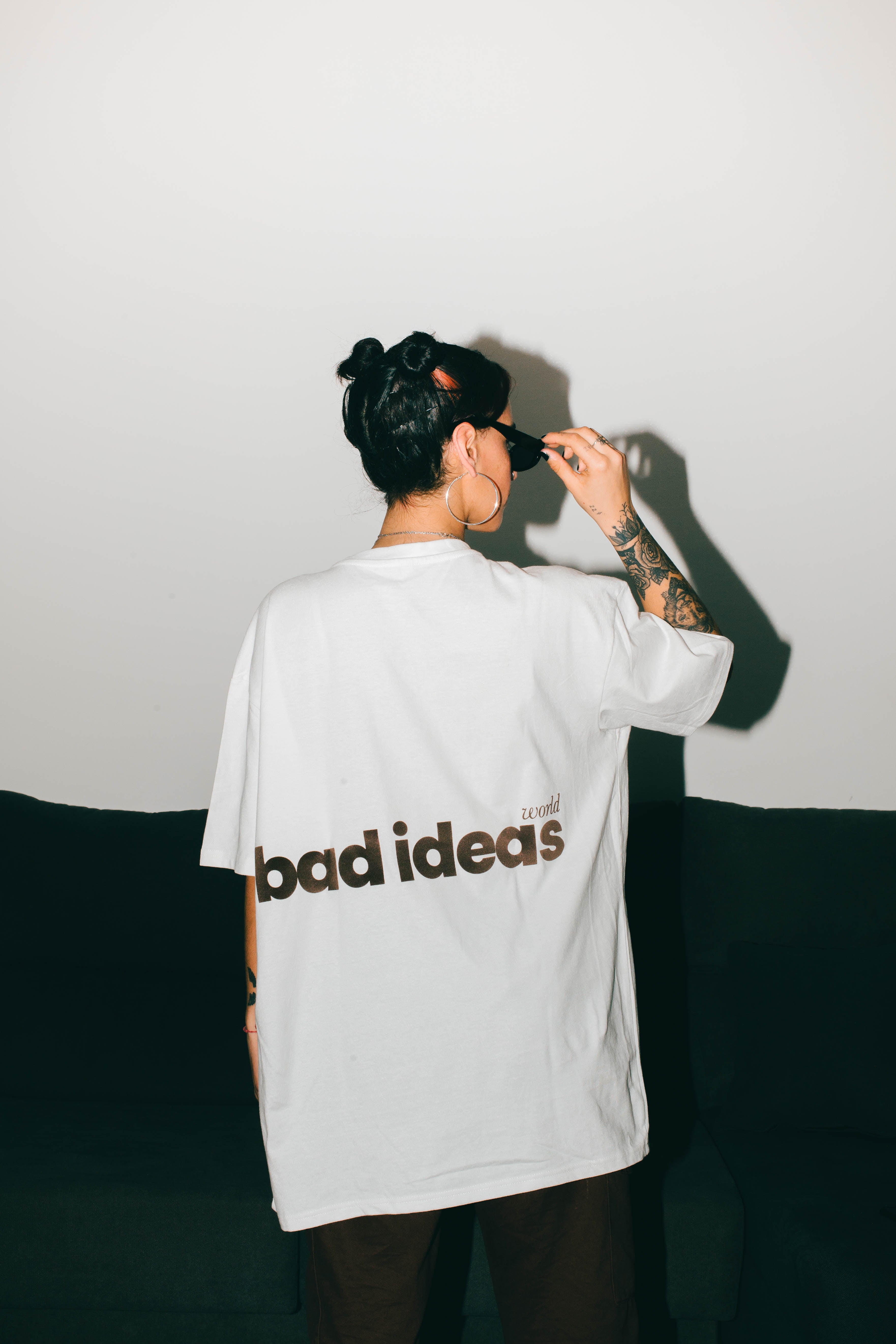 tee " for bad ideators " felpa edition”